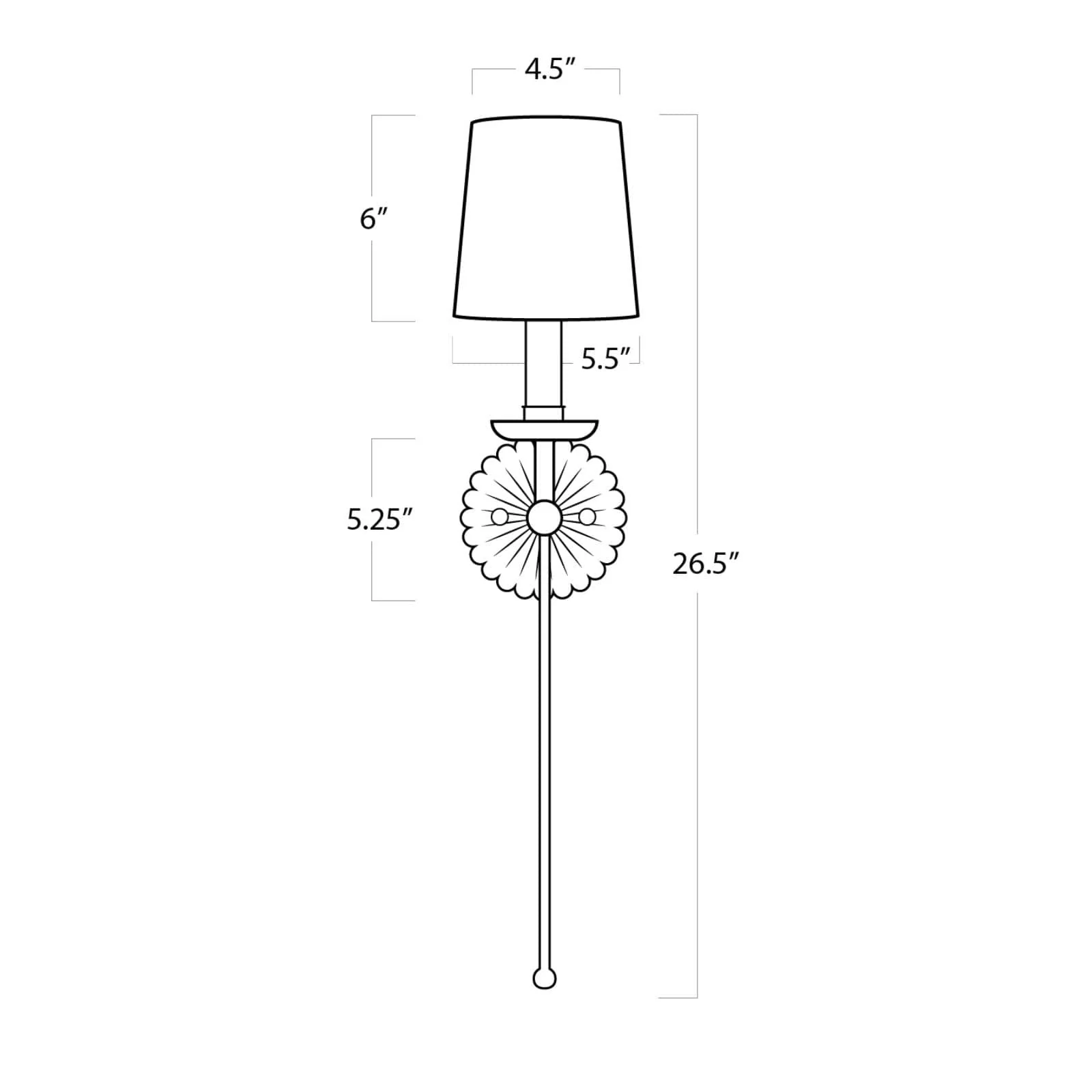 Clove Wall Sconce - Image 7