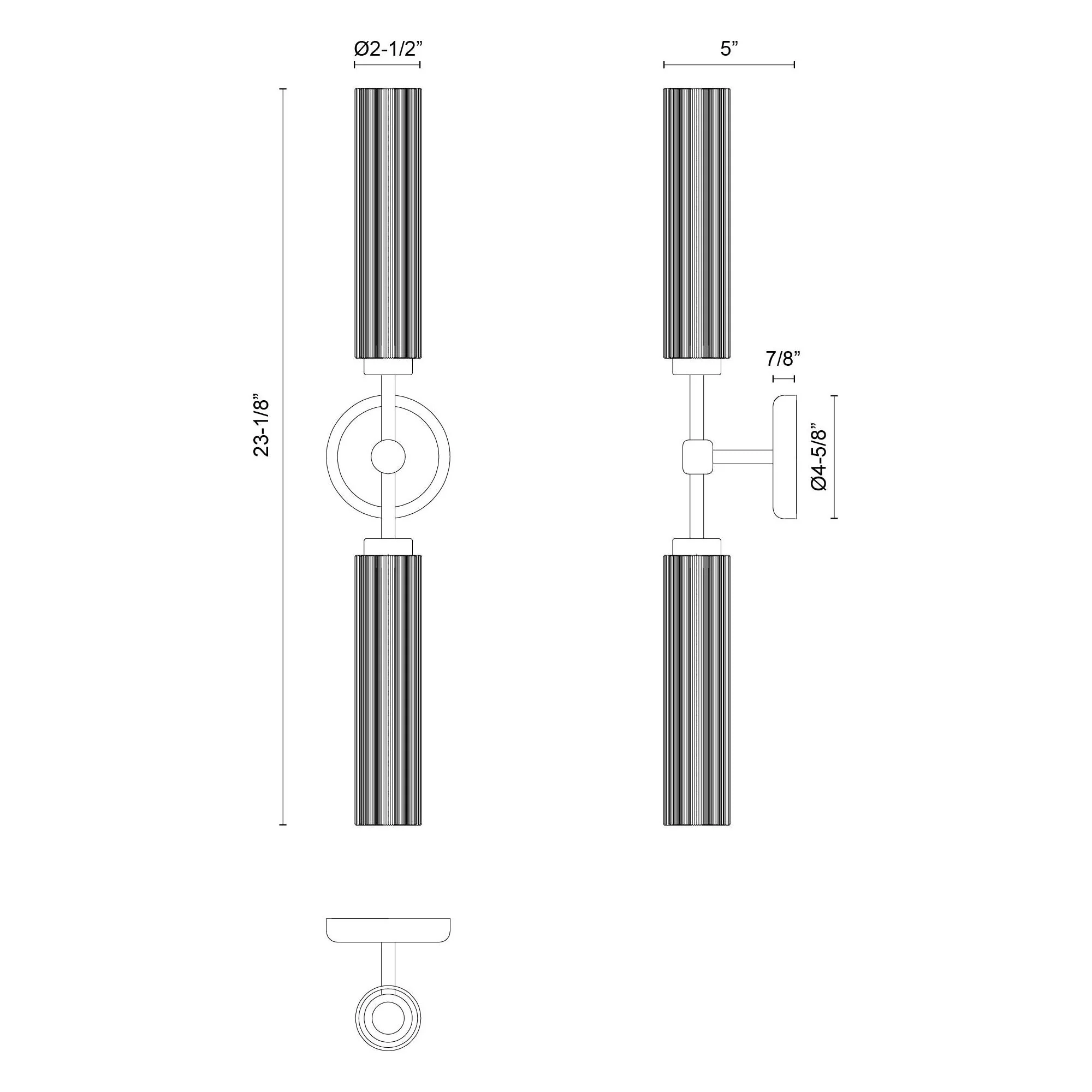 Colby Double Wall Sconce - Image 6