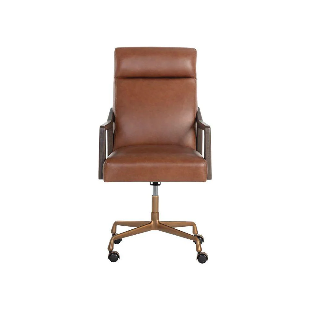 Collin Office Chair - Brown/Shalimar Tobacco