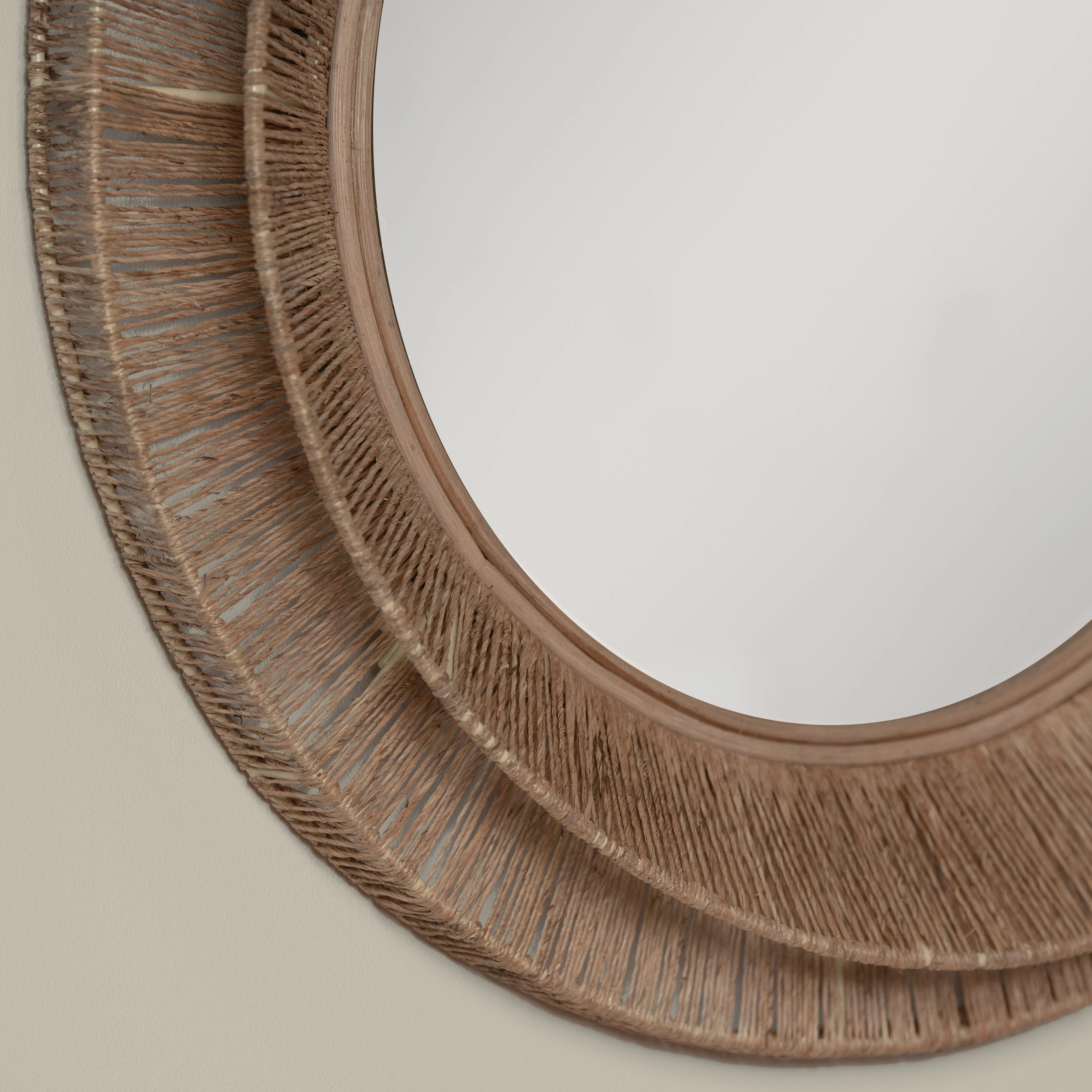 Collins Small Jute Mirror - Image 3