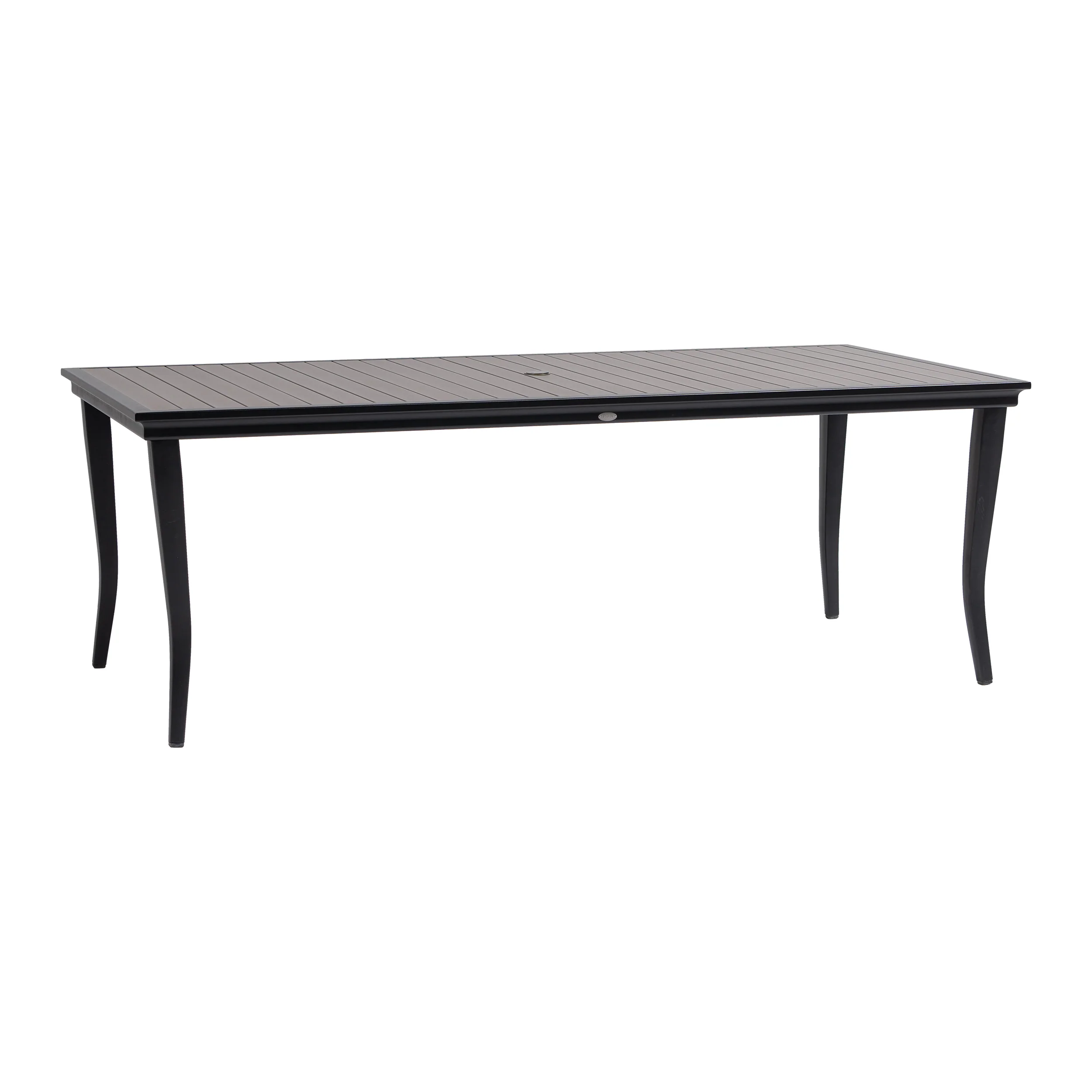 Copacabana 84″ x 40″ Rectangular Dining Table With Umbrella Hole - Image 3