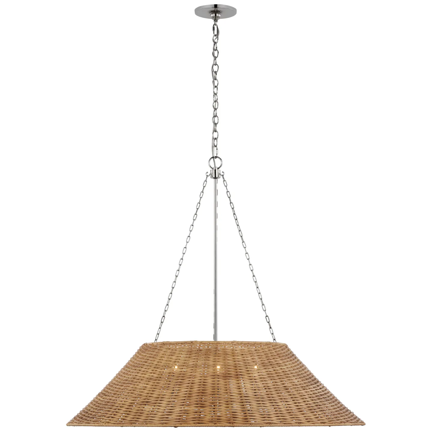 Corinne Extra Large Woven Hanging Shade - Image 2
