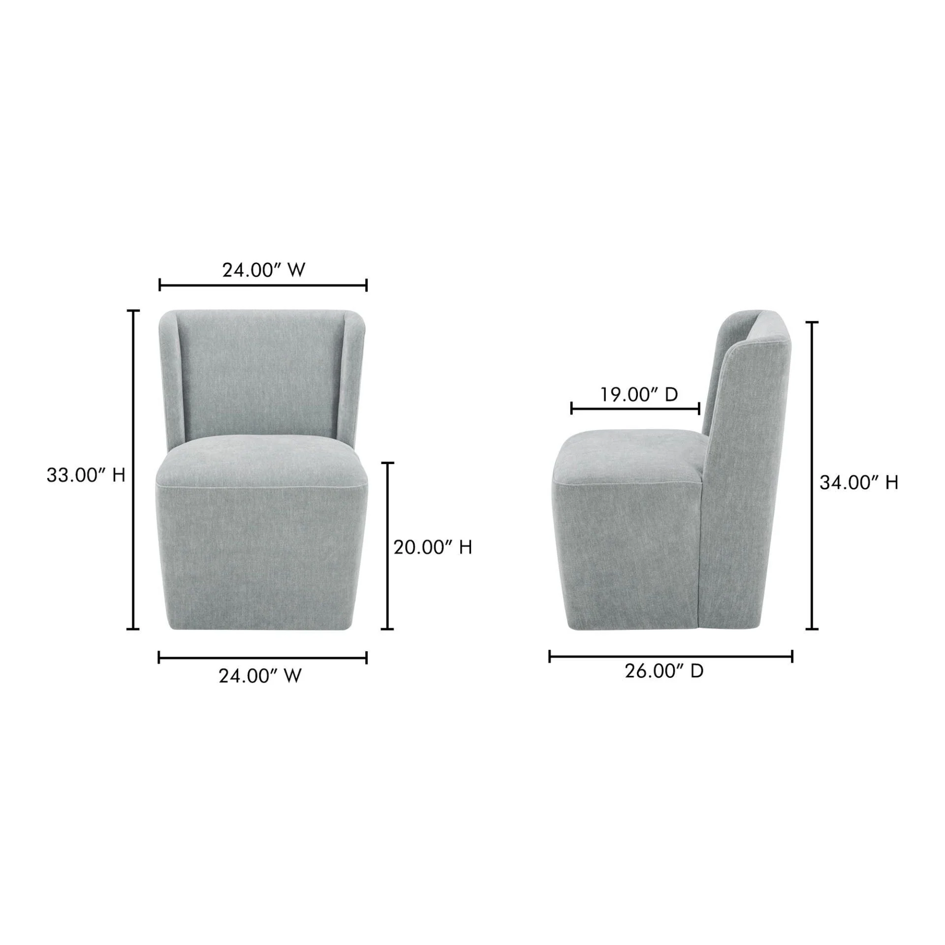 Cormac Rolling Dining Chair - Image 20