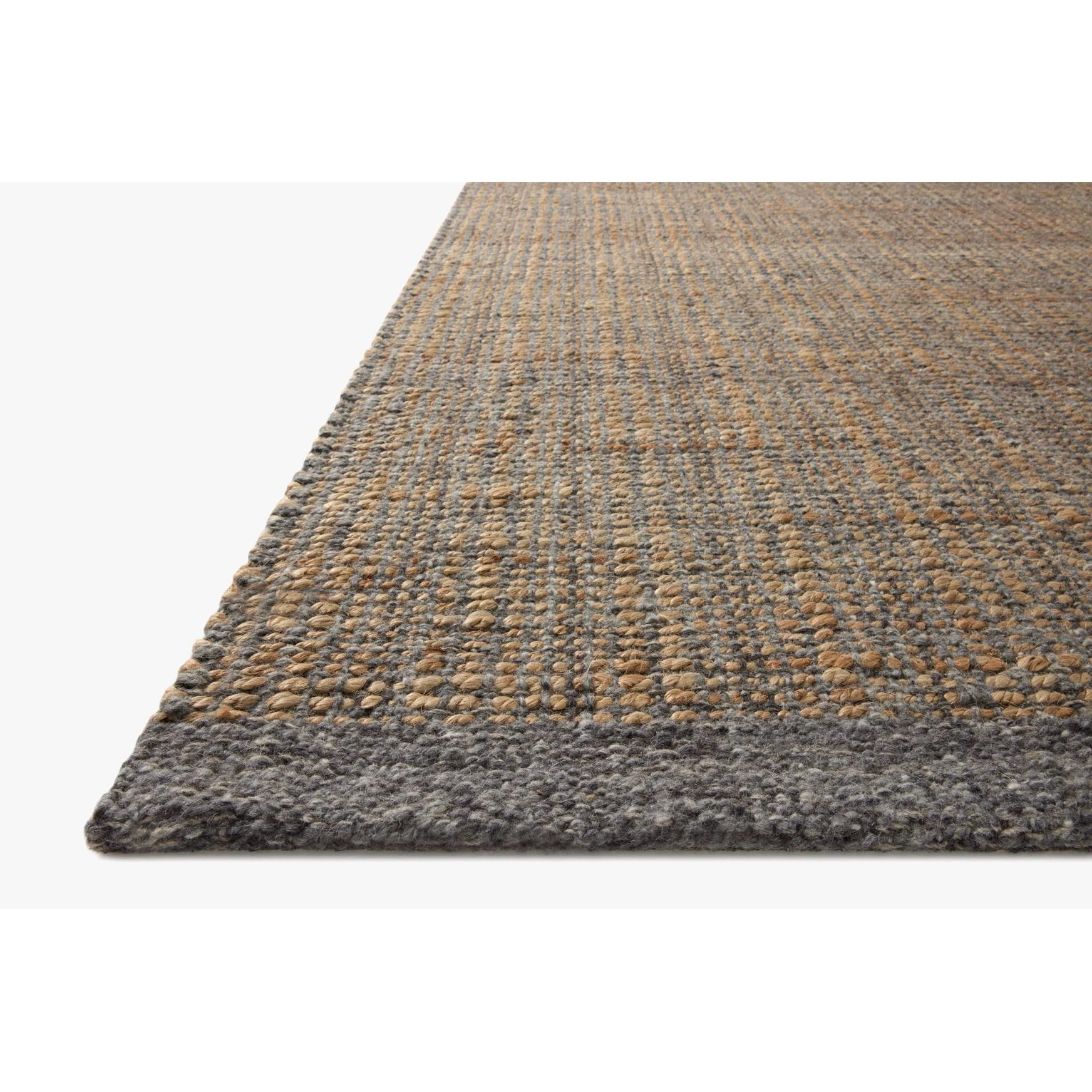 Cornwall Charcoal / Natural Rug | Jean Stoffer x Loloi - Image 3
