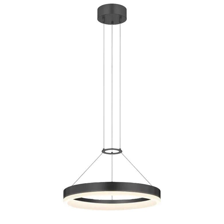 Corona Ring LED Pendant 16" - Image 5