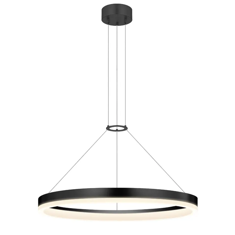 Corona Ring LED Pendant 24" - Image 5