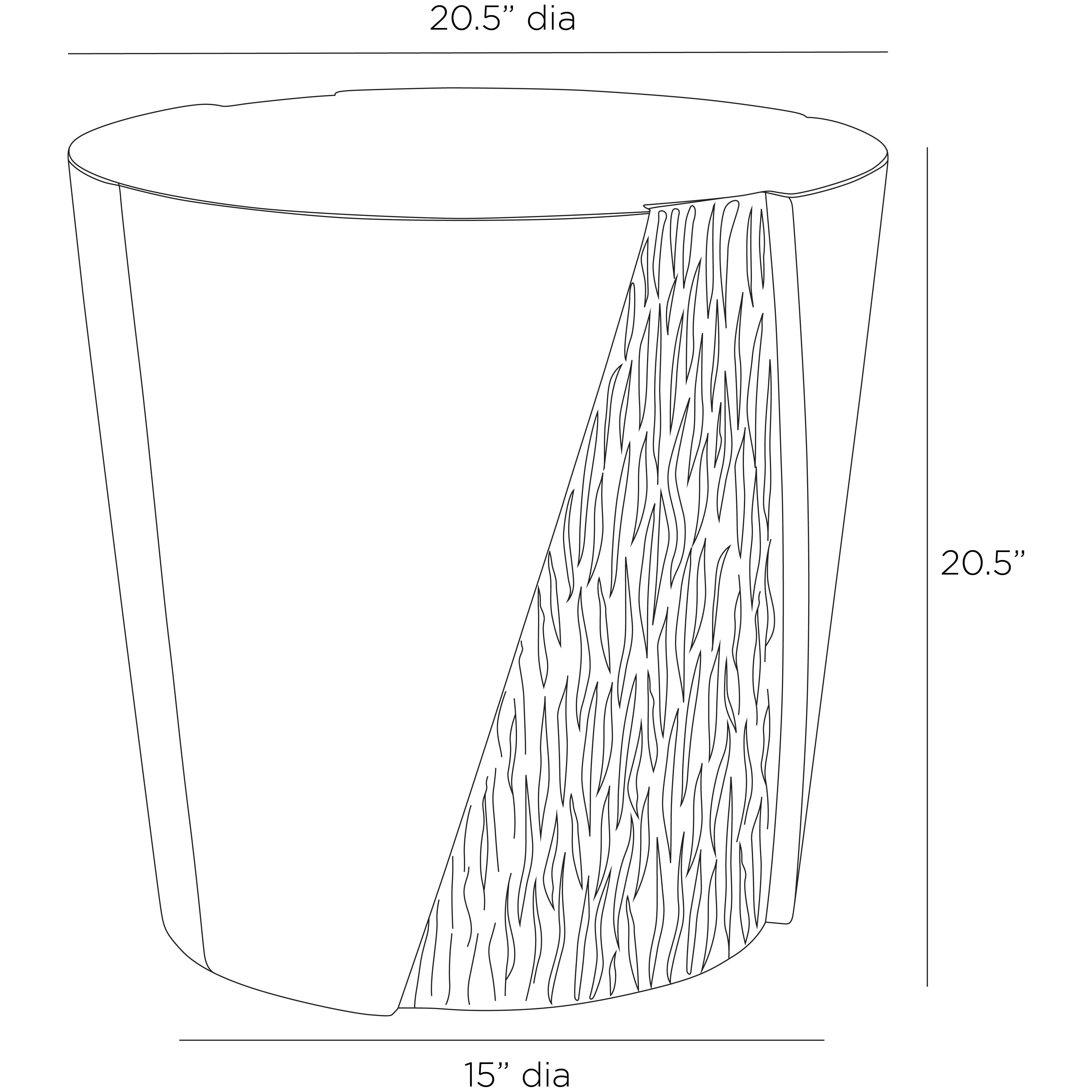 Creedon Outdoor End Table - Image 8