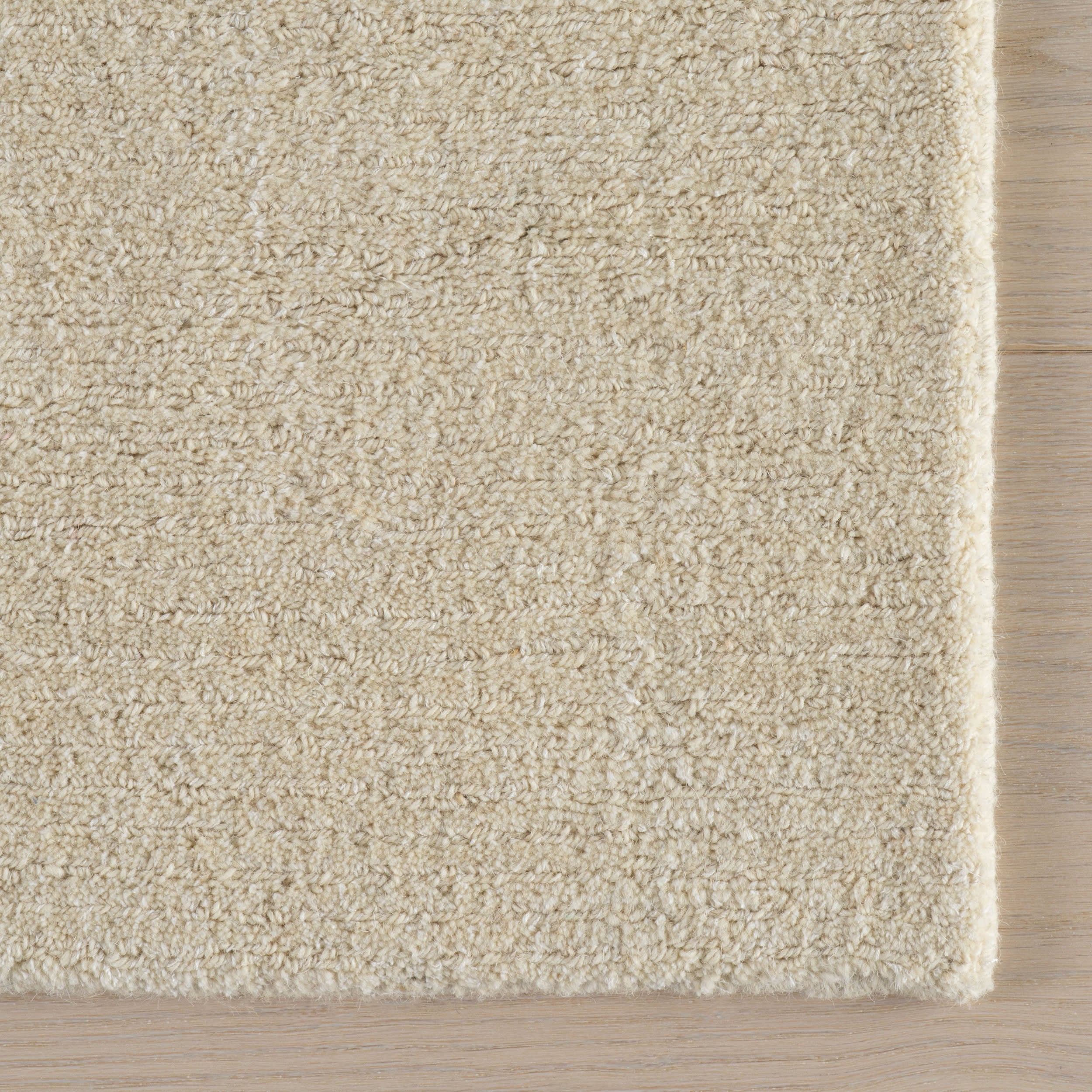 Crosby Solid Wool Rug by Nate Berkus | Cream - Image 5