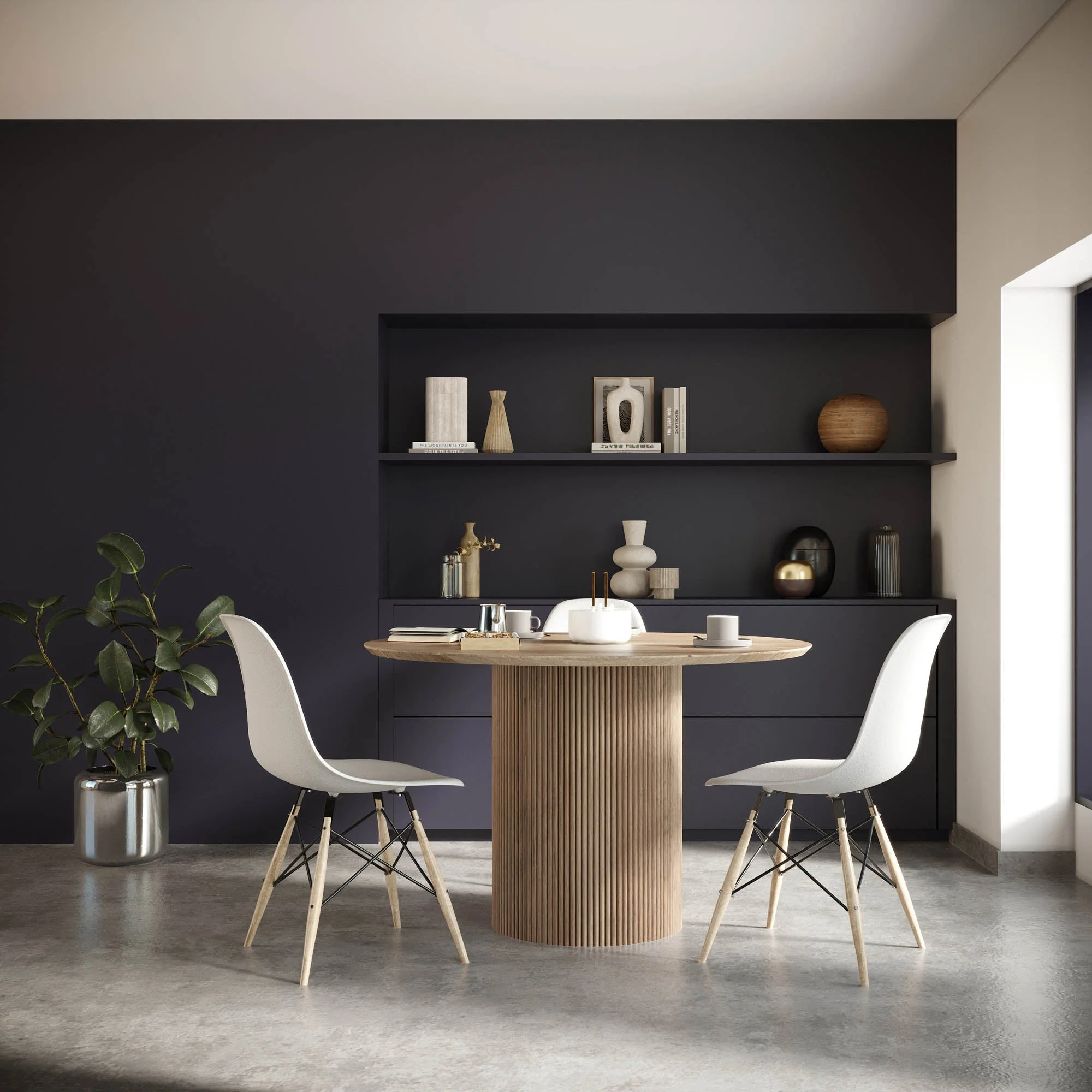 Cylinder Round Dining Table - Image 3