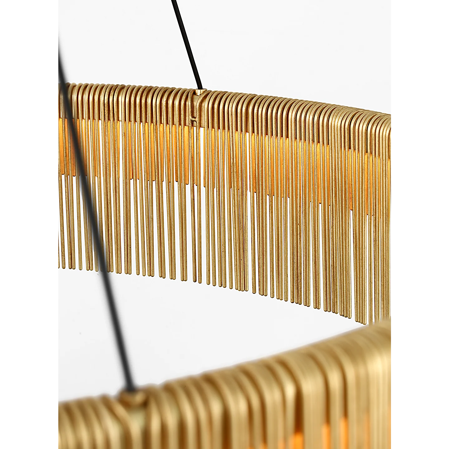 Differo 34" Layered Ring Chandelier - Image 4