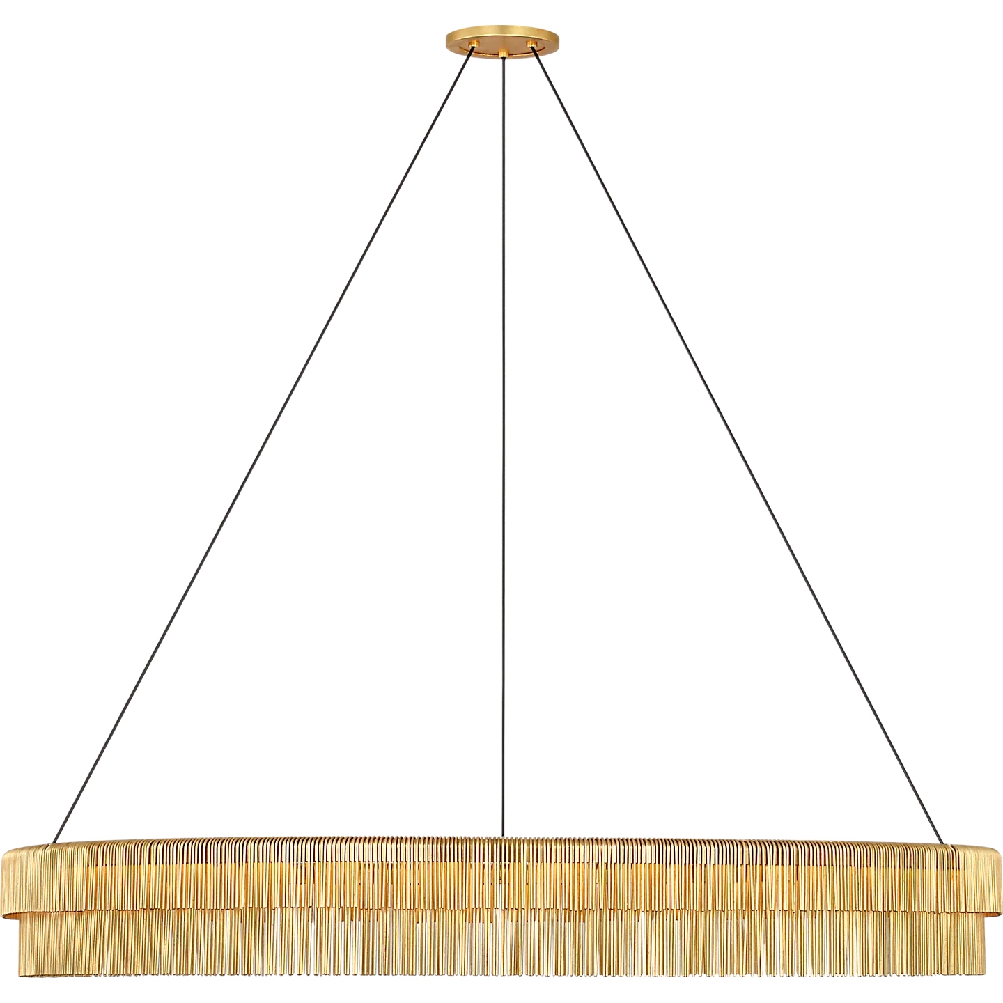 Differo 50" Layered Ring Chandelier - Image 4