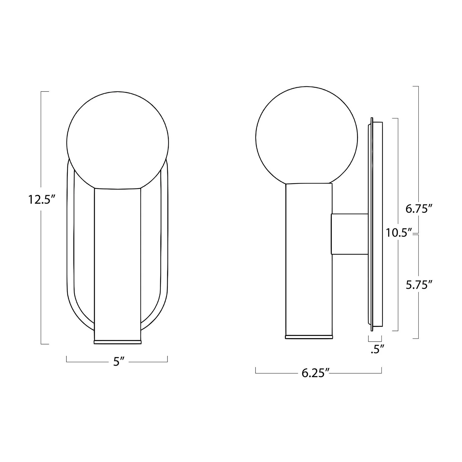 Dion Outdoor Sconce - Image 5