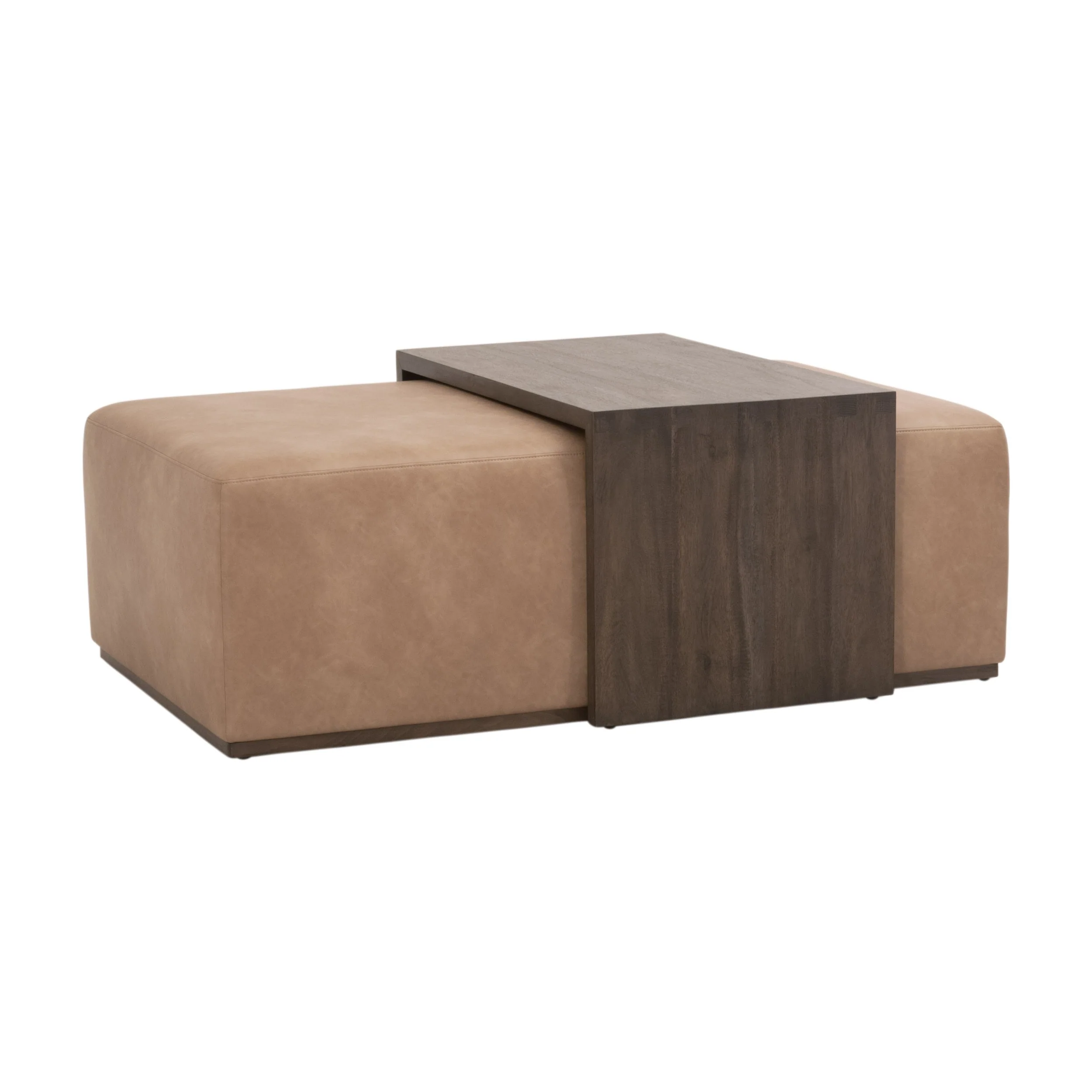 Dovetail Upholstered Coffee Table - Image 2