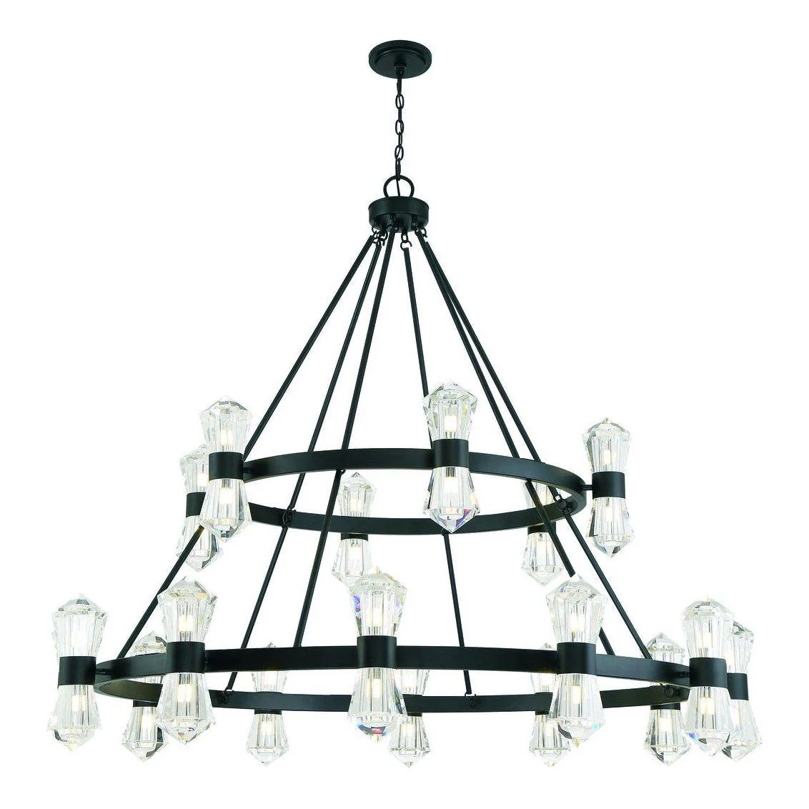 Dryden 36-Light Chandelier - Image 5