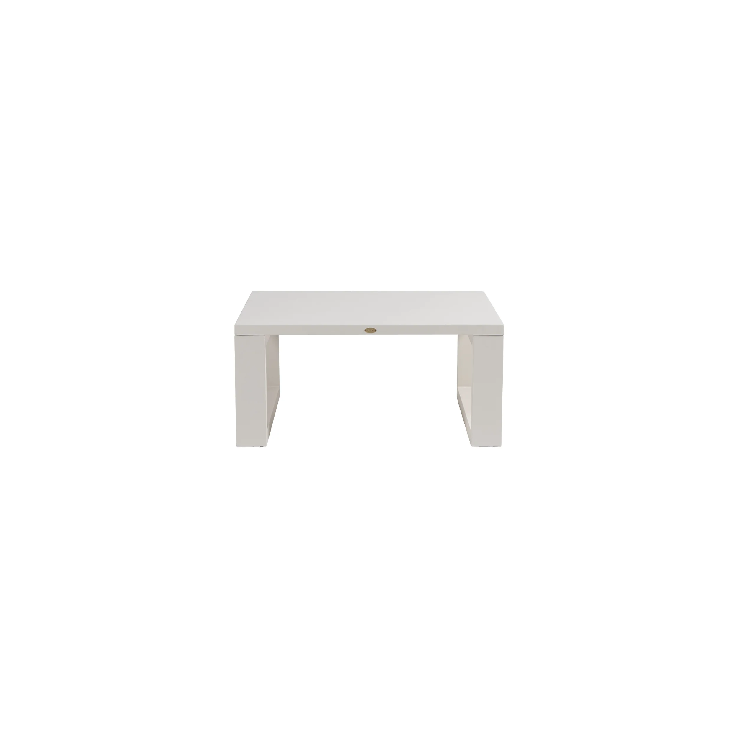 Element 5.0 40″ Square Coffee Table With Aluminum - Image 4