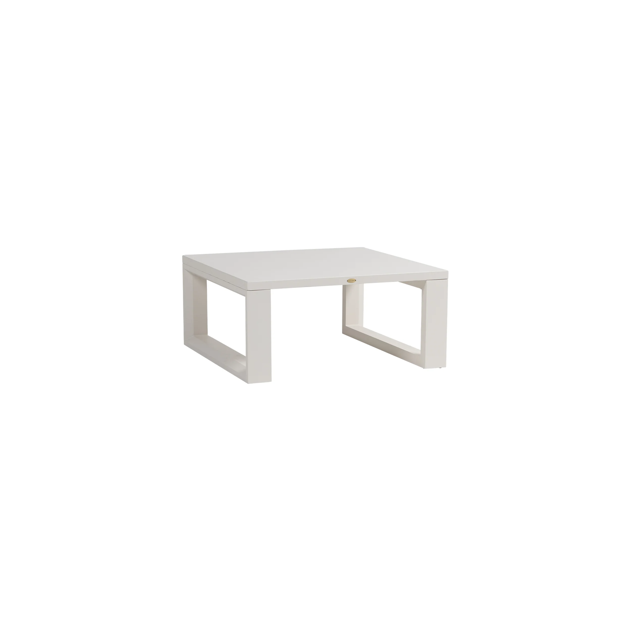 Element 5.0 40″ Square Coffee Table With Aluminum - Image 5