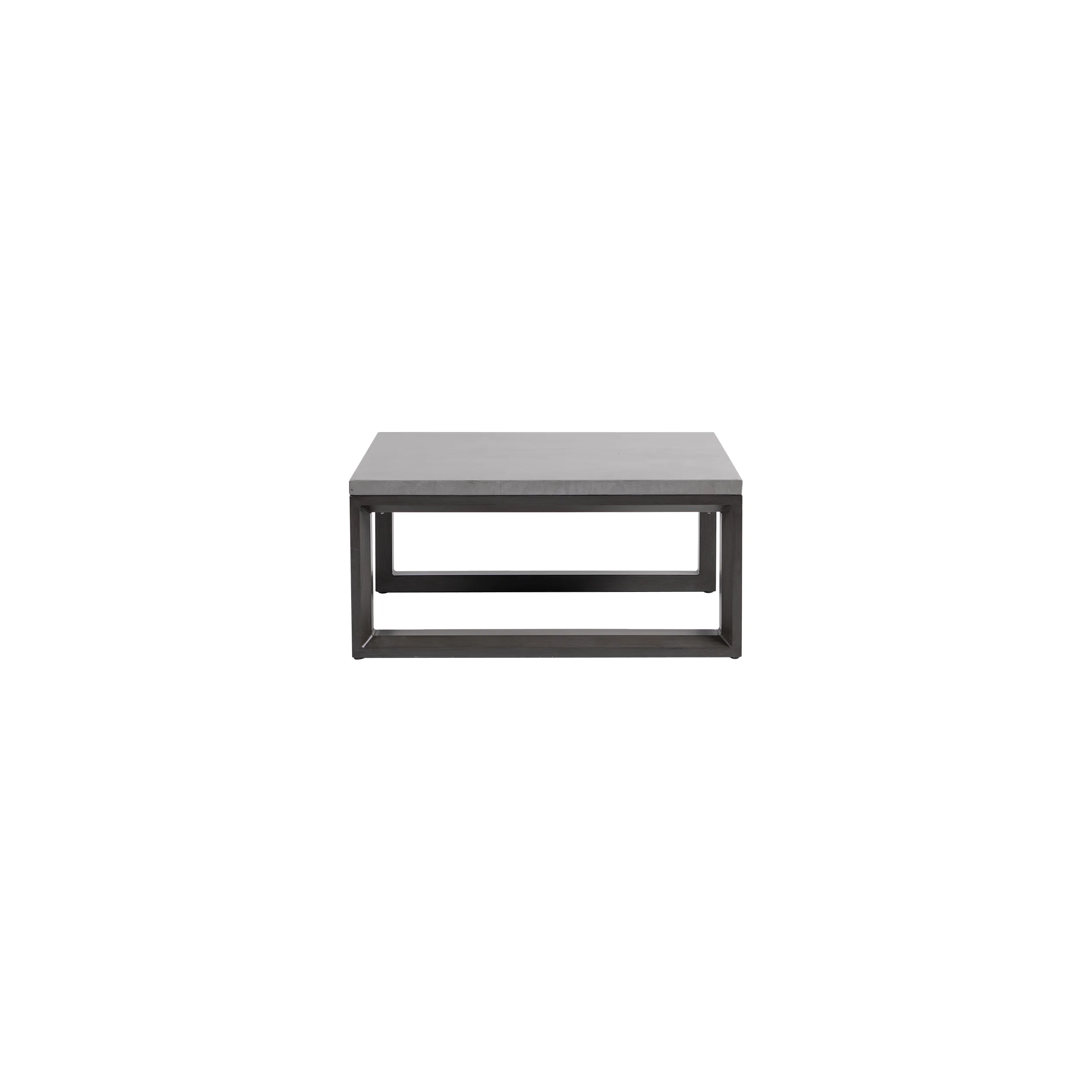 Element 5.0 40″ Square Coffee Table With Aluminum - Image 7