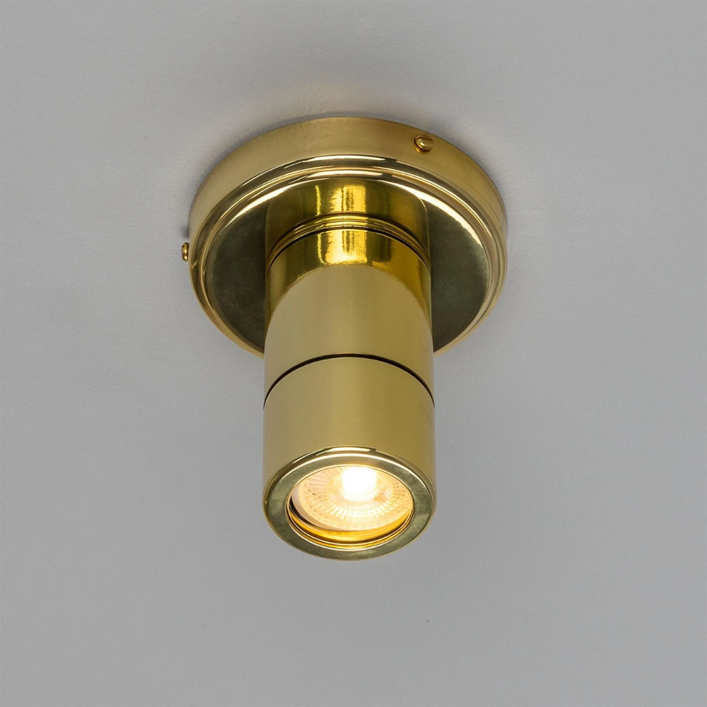 Ennis Brass Spot Ceiling Light - Image 4