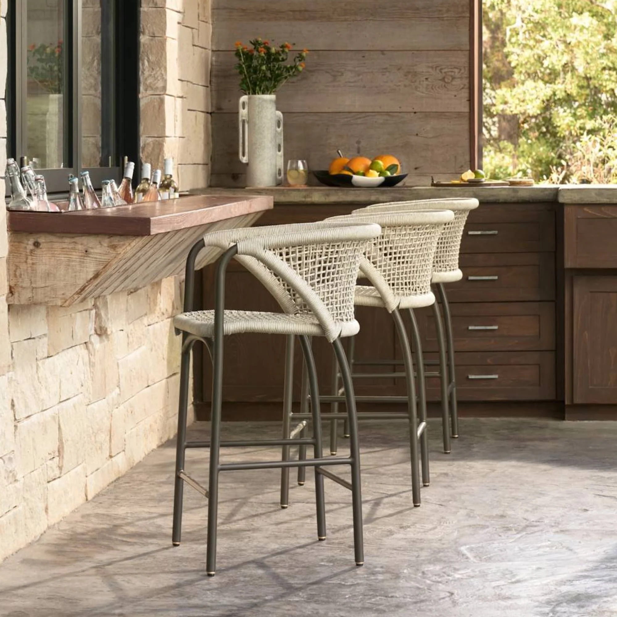 Enzo Outdoor Stool - Image 3