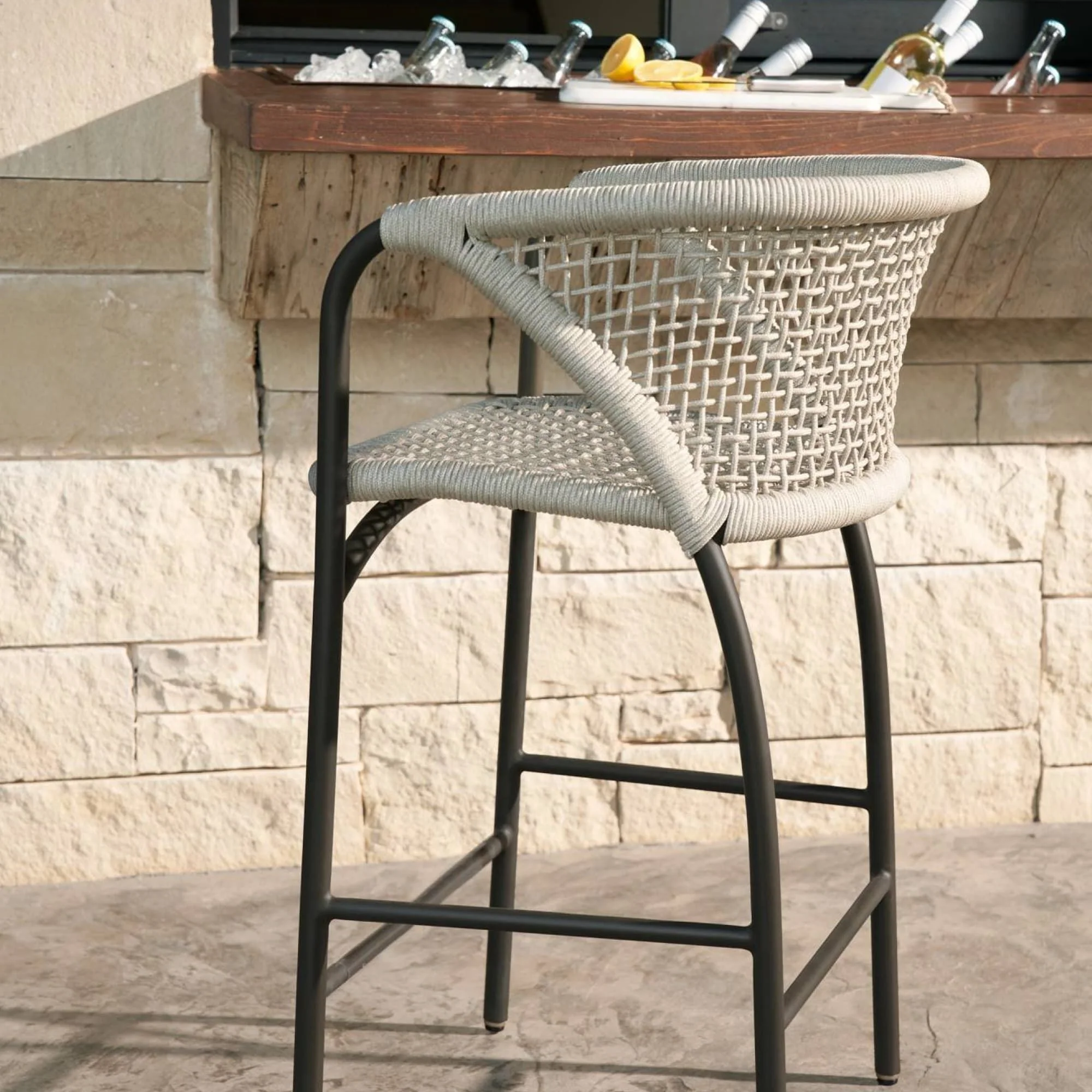 Enzo Outdoor Stool - Image 4