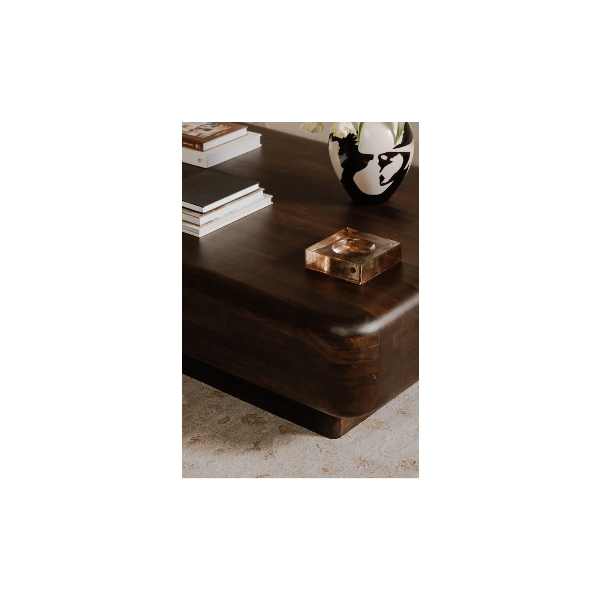 Eton Coffee Table Dark Brown - Image 10