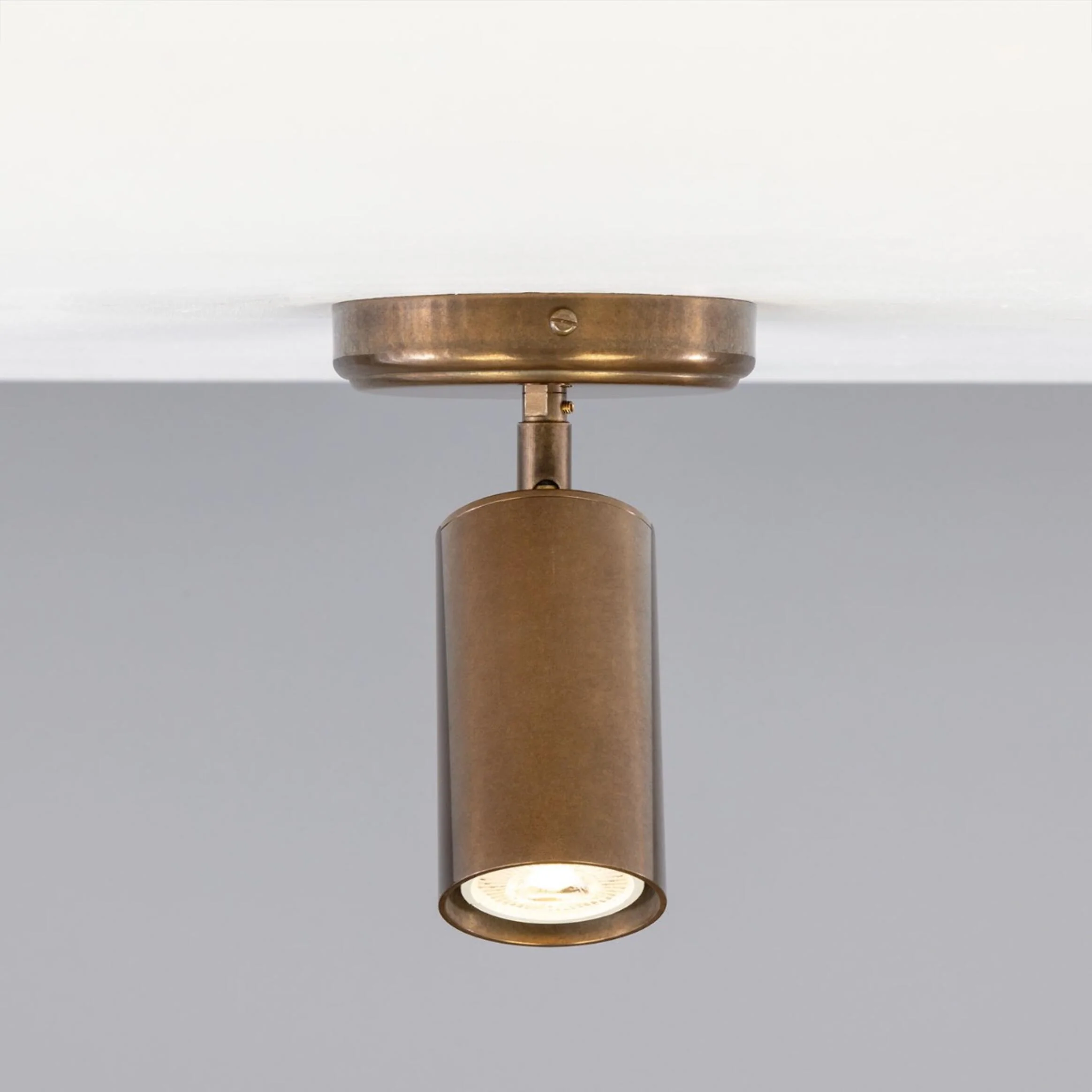 Evanston Directional Brass Ceiling Spot Light - Image 3