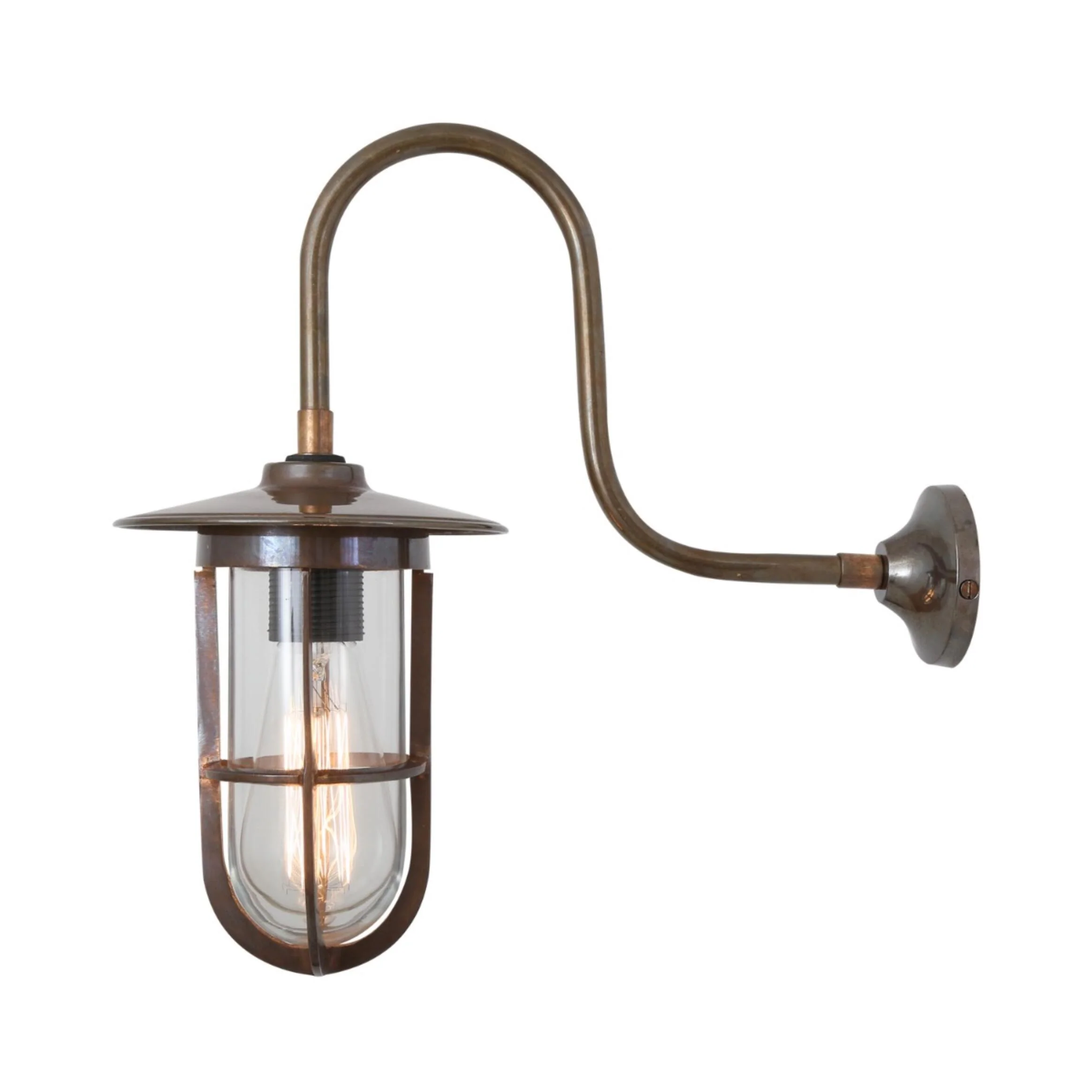 Fabo Well Glass Sconce | Clear