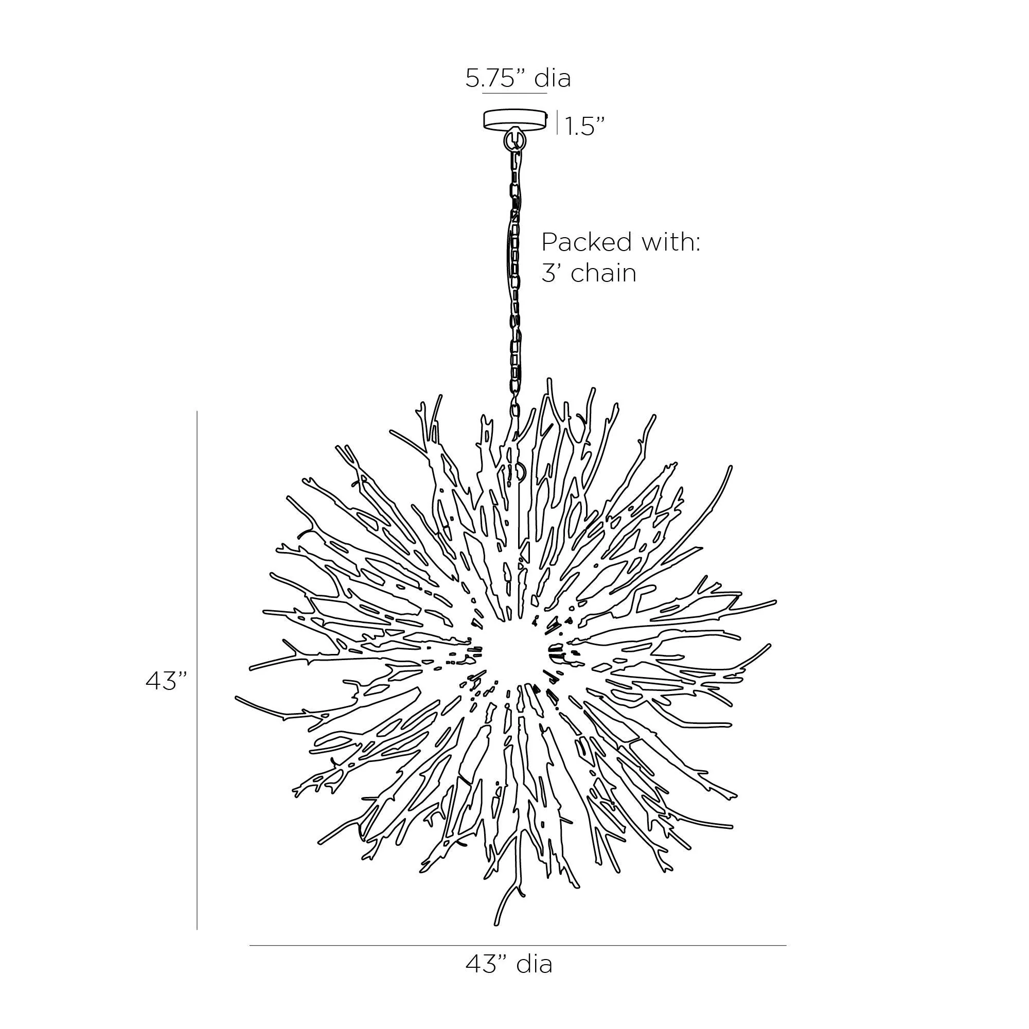 Finch Chandelier - Image 7