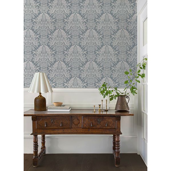 Finch Woodland Damask Wallpaper - Image 21