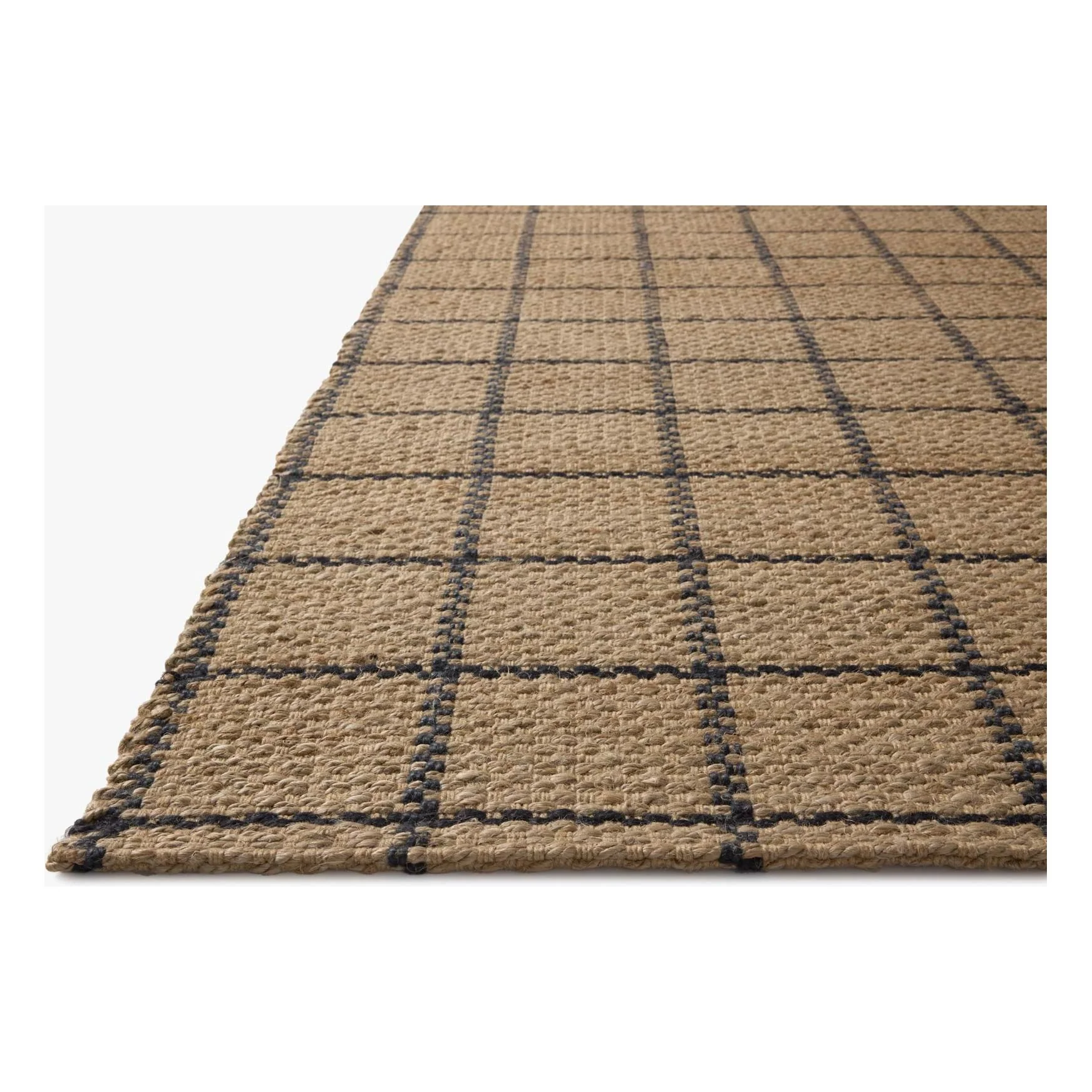 Fletcher Natural / Black Rug | Chris Loves Julia x Loloi - Image 4