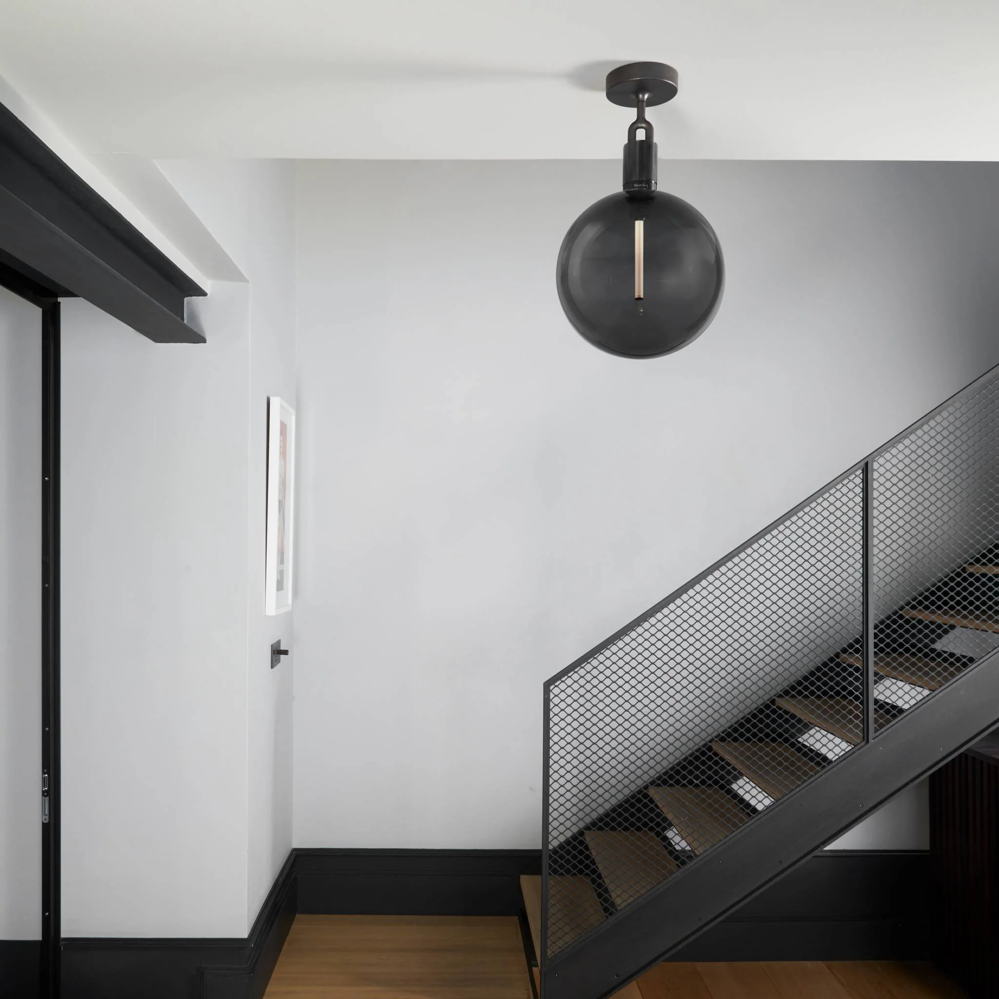 Forked Ceiling / Linear / Globe / Smoked / Large - Image 7