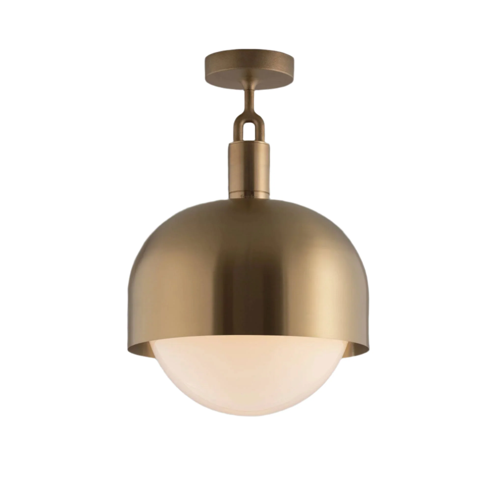 Forked Ceiling / Linear / Shade / Globe / Opal / Large
