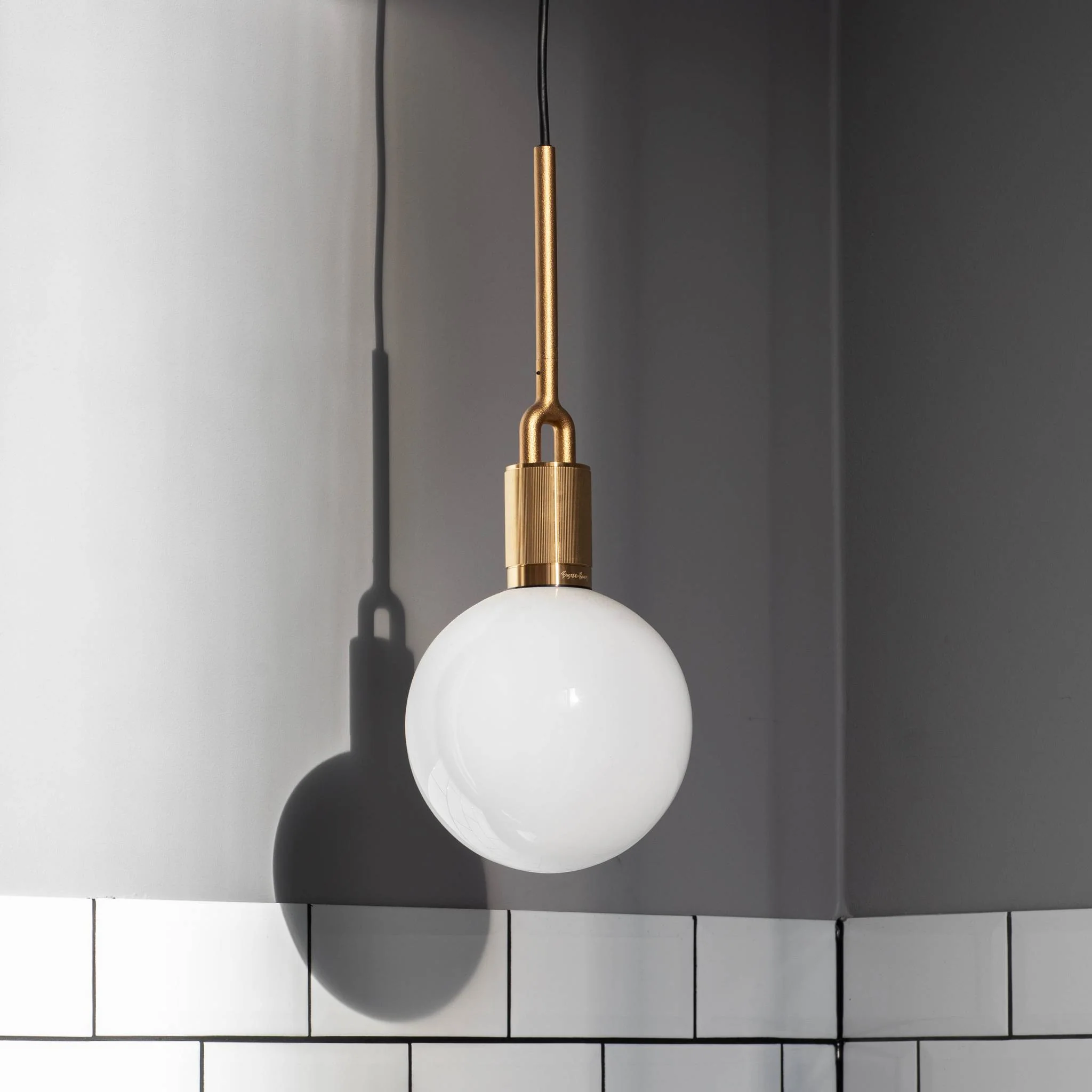 FORKED PENDANT / LINEAR / GLOBE / OPAL / MEDIUM - Image 6