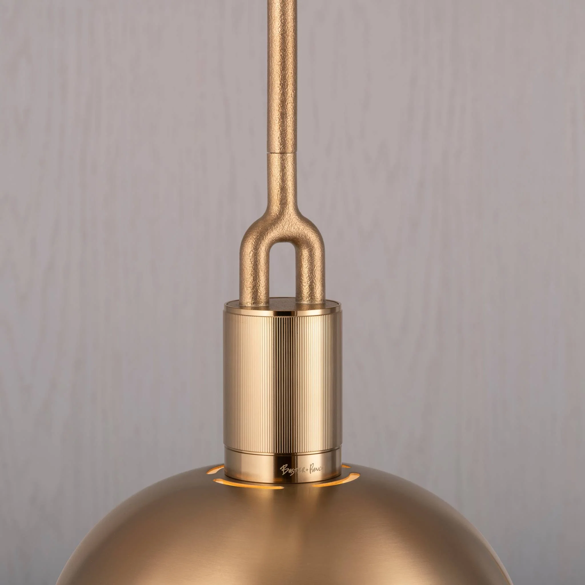 Forked Pendant / Linear / Shade / Globe / Smoked / Large - Image 2