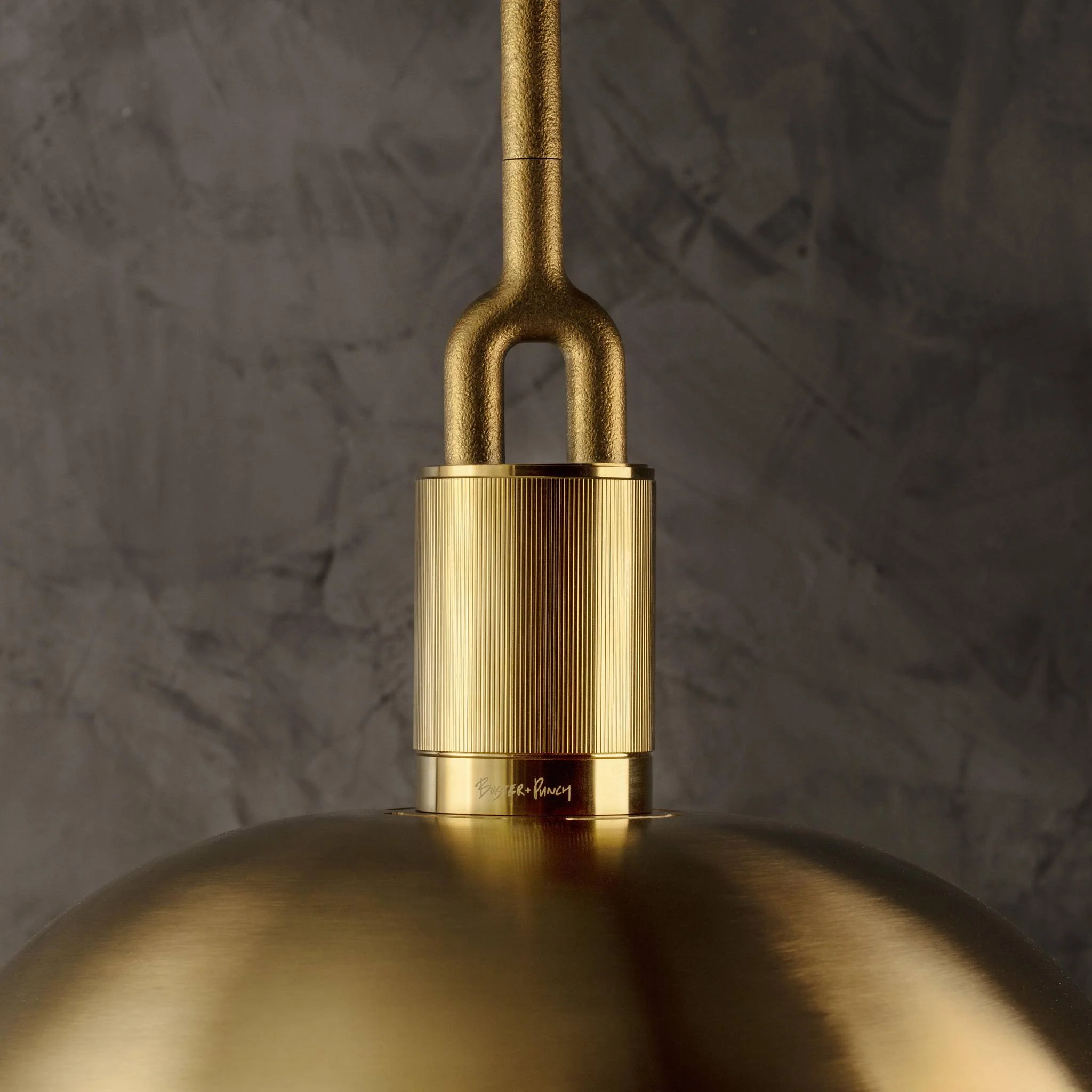 Forked Pendant / Linear / Shade / Globe / Smoked / Large - Image 3