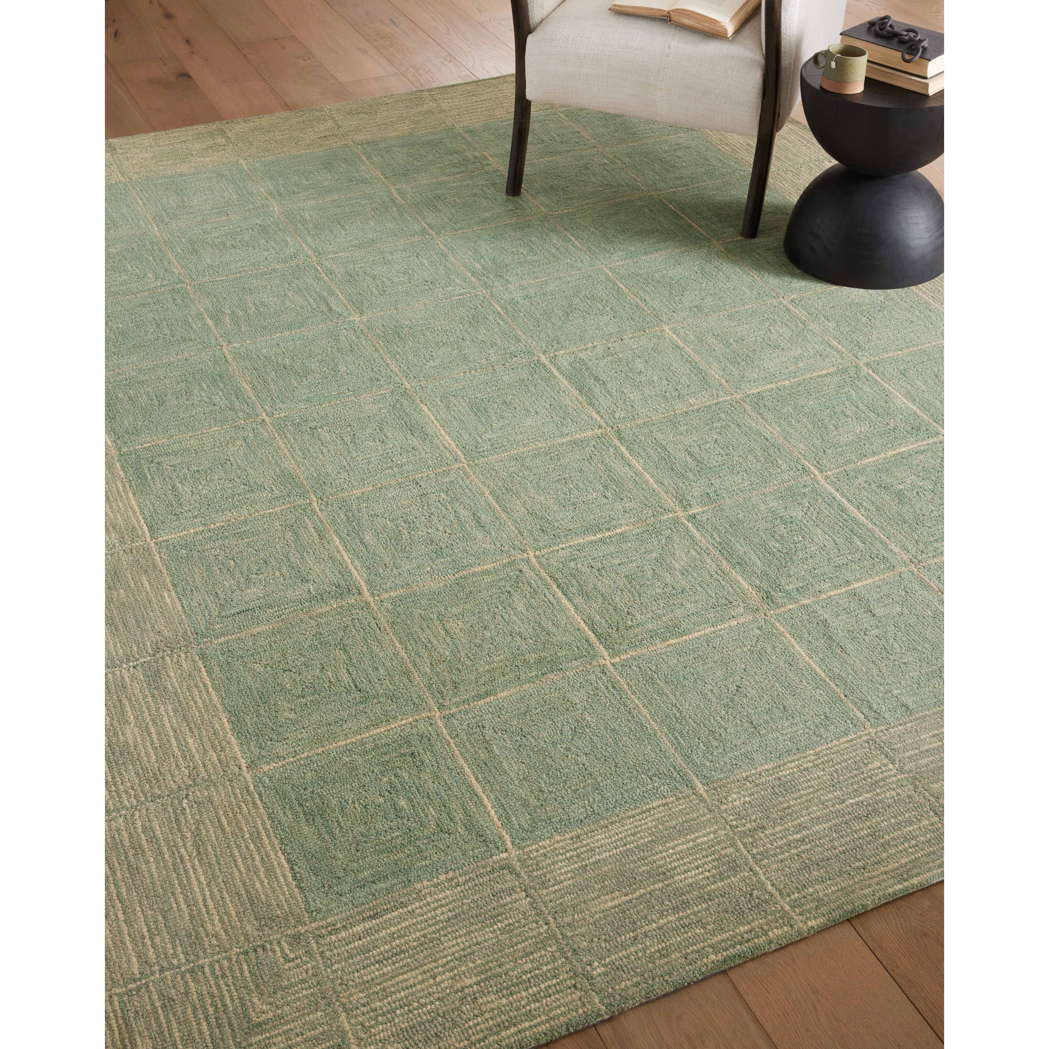 Francis Green / Natural Rug | Chris Loves Julia x Loloi - Image 4