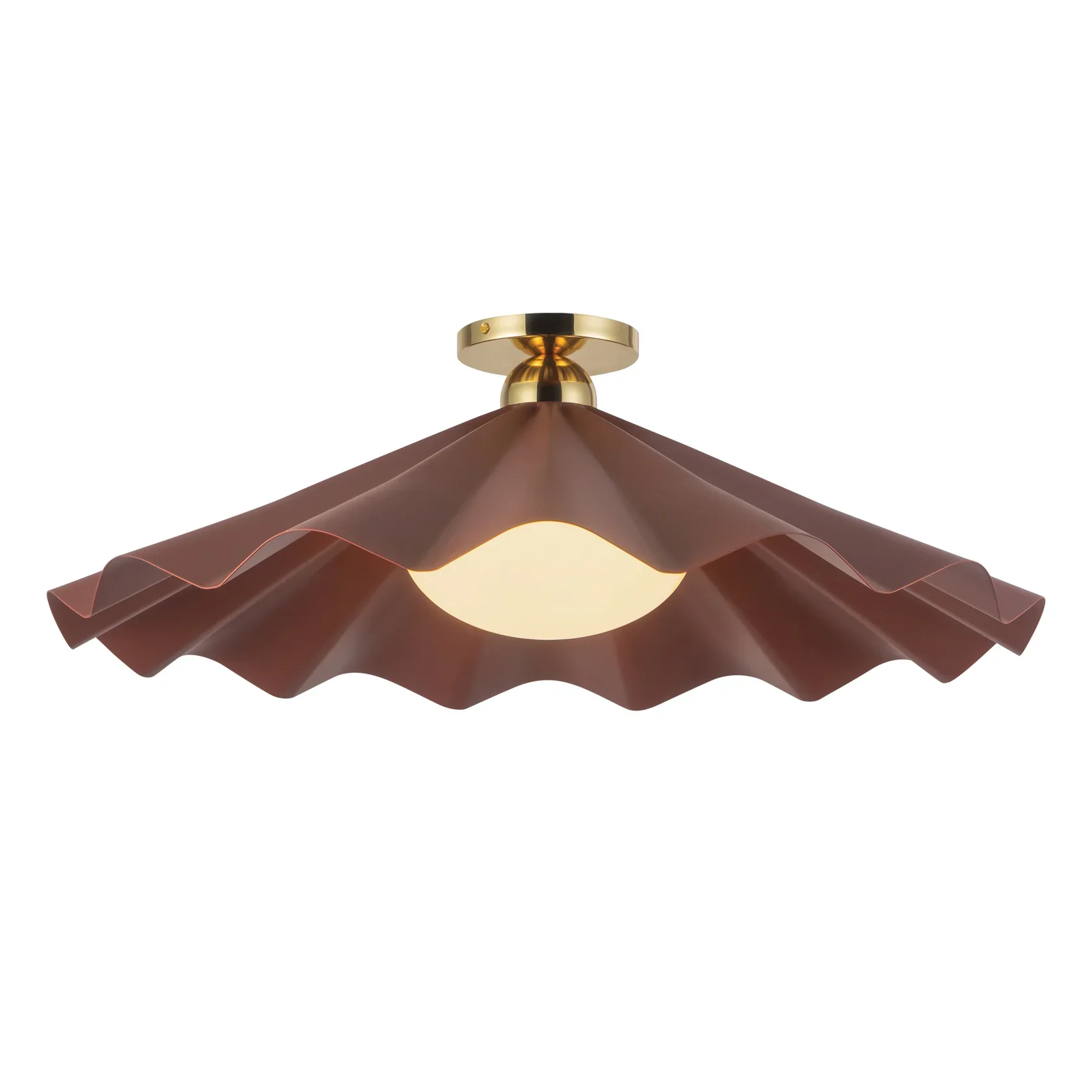 Furrow Semi-Flush Mount - Image 9