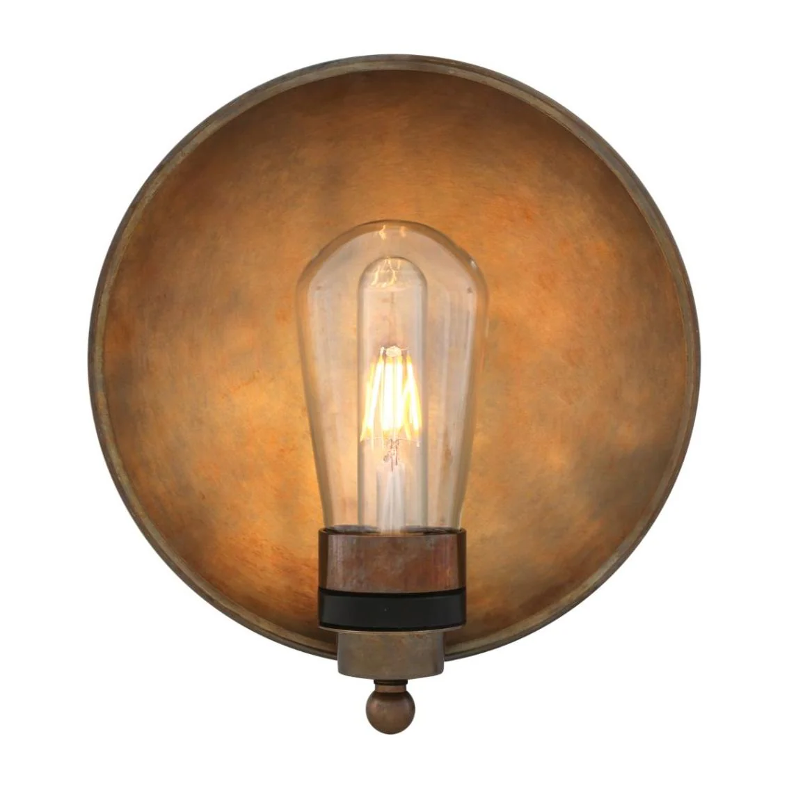 Galit Brass Dish Wall Light - Image 2