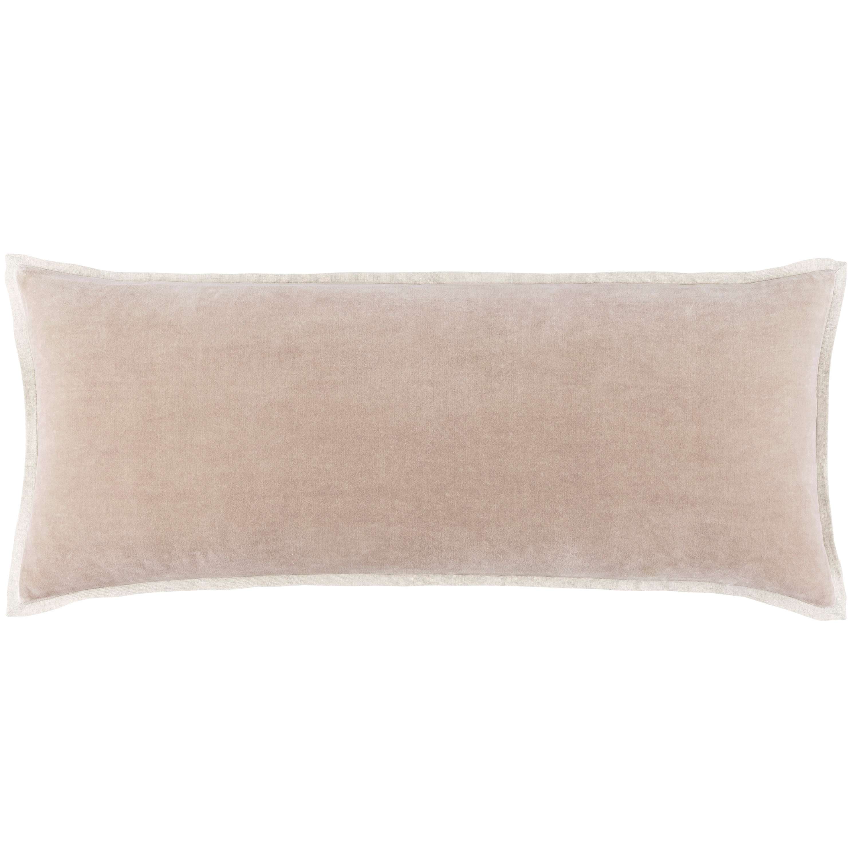 Gehry Velvet/Linen Stone Decorative Pillow - Image 3
