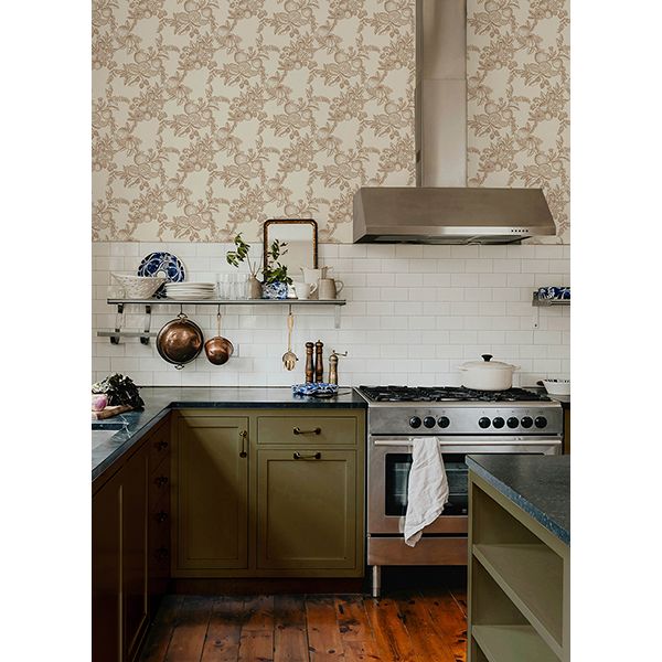 Gerty Fruit Toile Wallpaper - Image 15