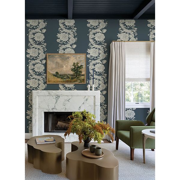 Gisela Floral Columns Wallpaper - Image 9