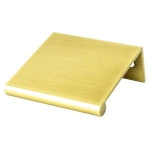 Glacier Finger Pull 1-3/4" Length Brushed Brass
