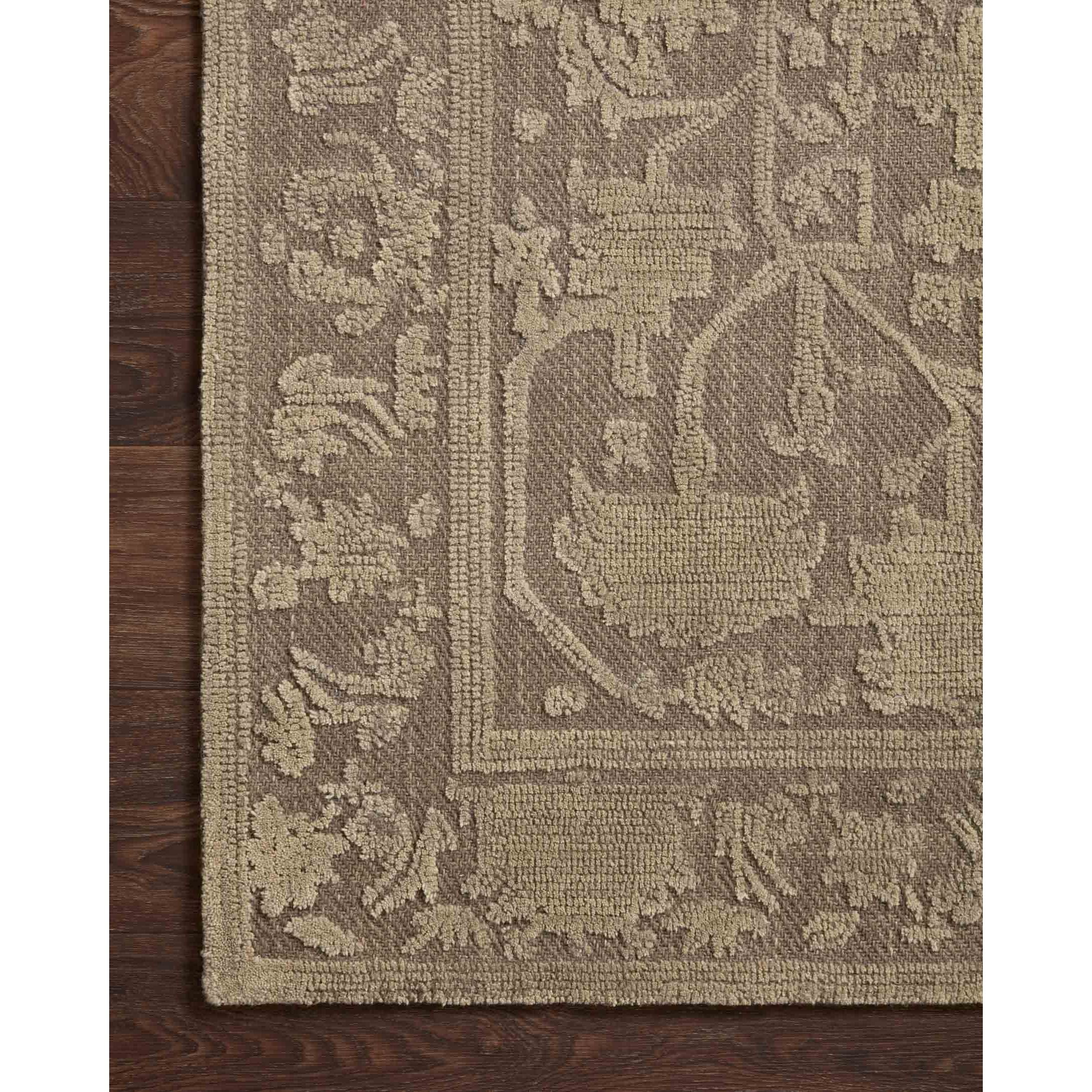 Gloria Bark / Khaki Rug | Magnolia Home by Joanna Gaines x Loloi - Image 5