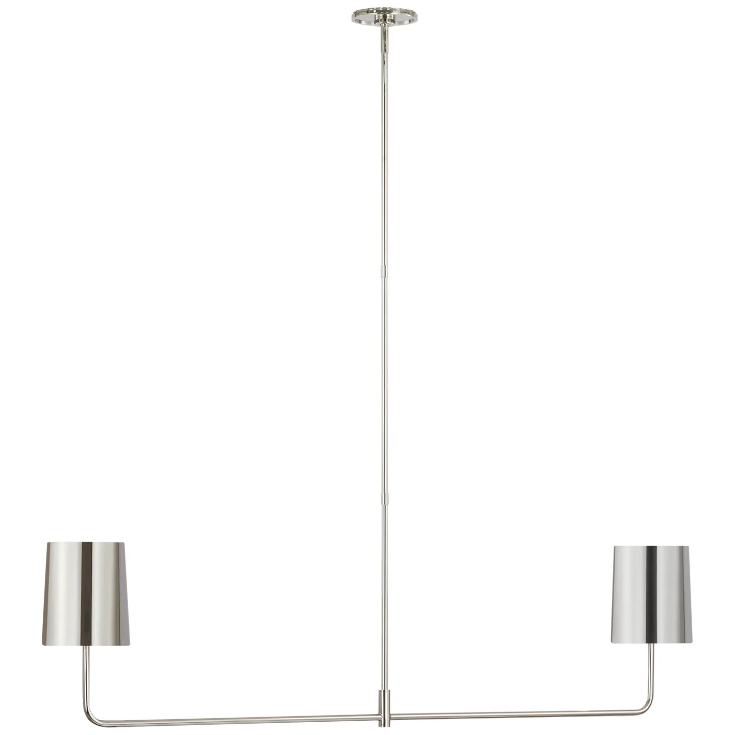Go Lightly 54" Two Light Linear Chandelier