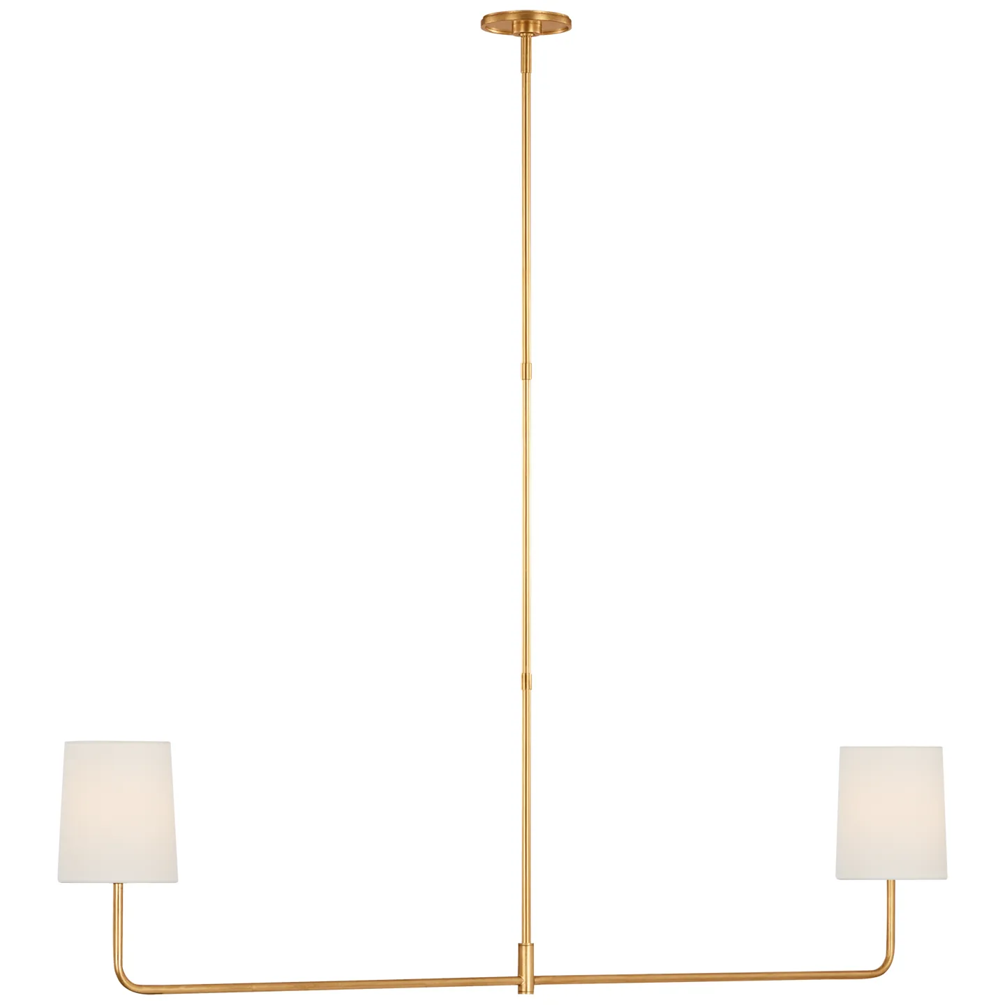 Go Lightly 54" Two Light Linear Chandelier - Image 10