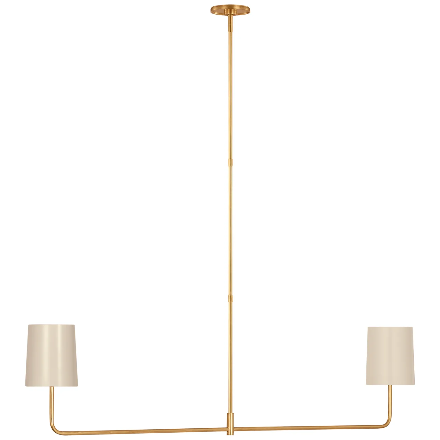 Go Lightly 54" Two Light Linear Chandelier - Image 11
