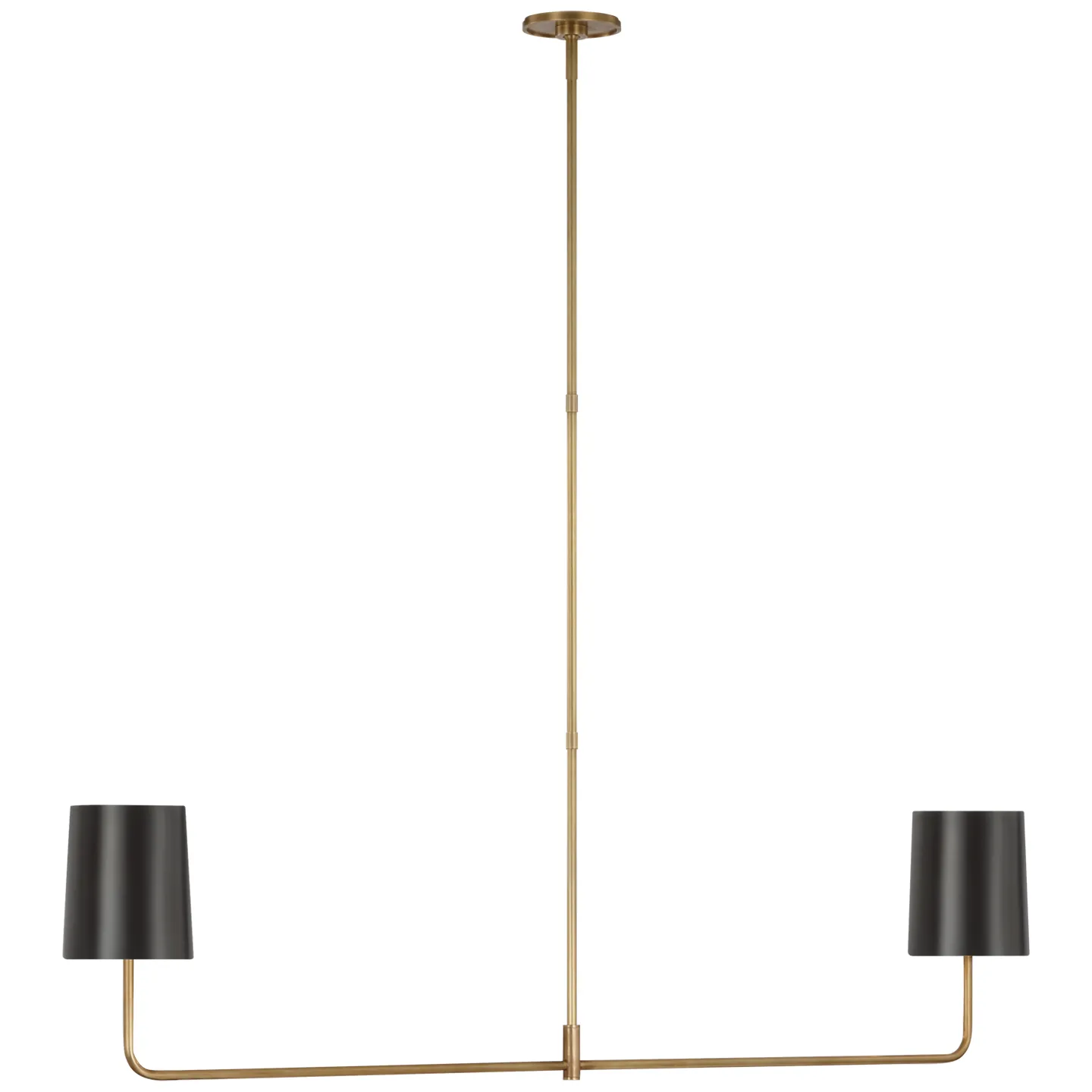 Go Lightly 54" Two Light Linear Chandelier - Image 12