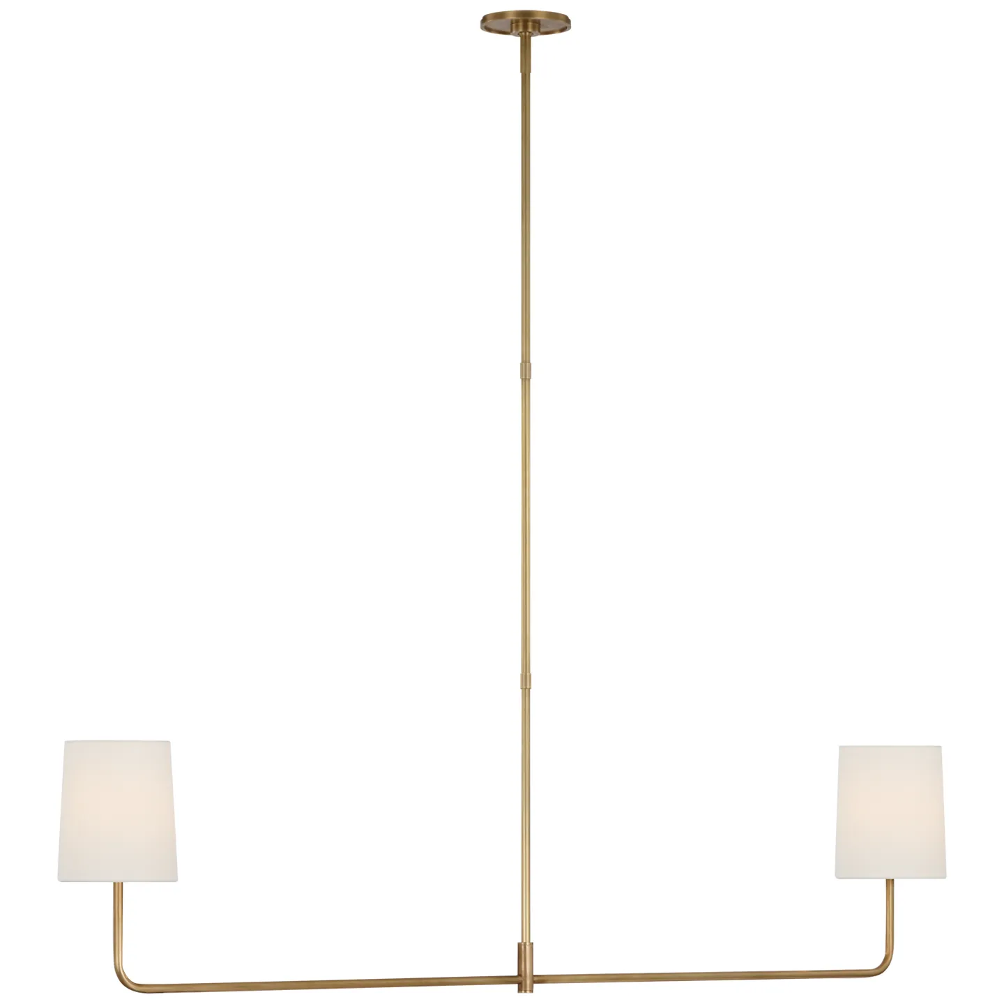 Go Lightly 54" Two Light Linear Chandelier - Image 13