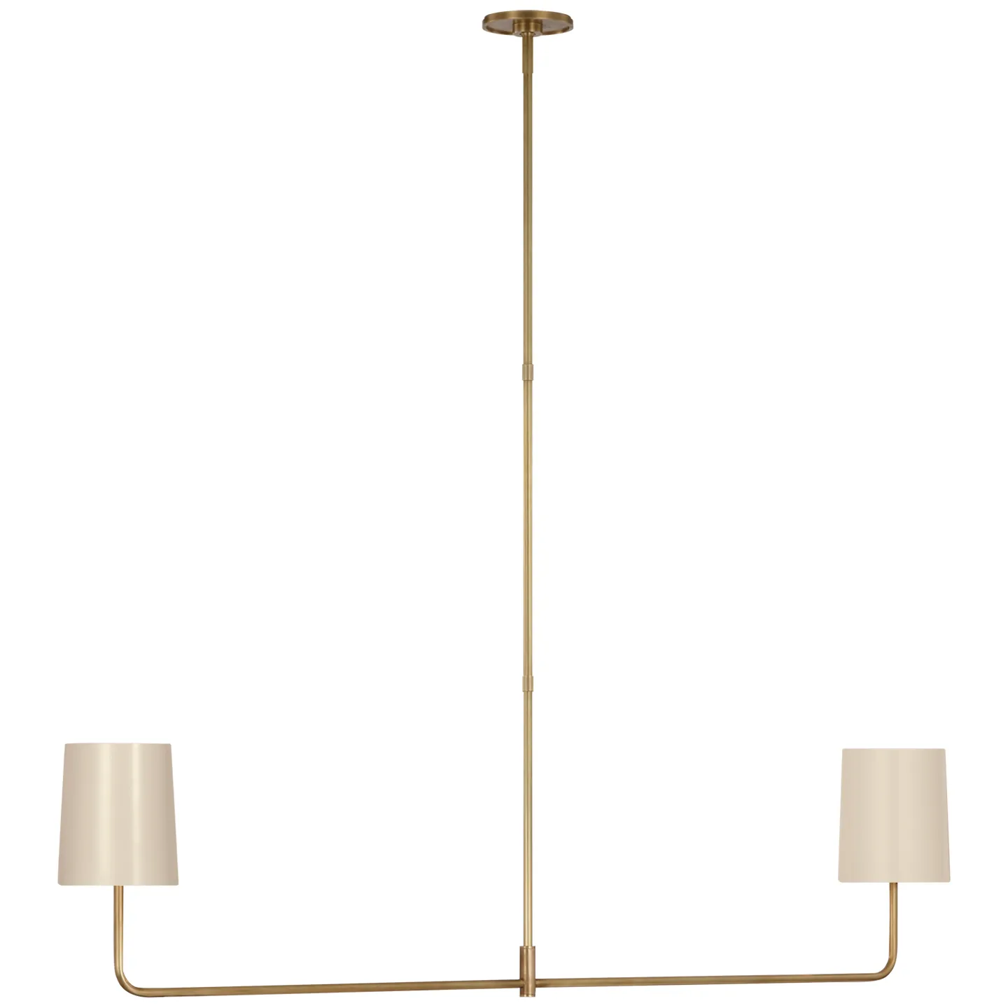 Go Lightly 54" Two Light Linear Chandelier - Image 15