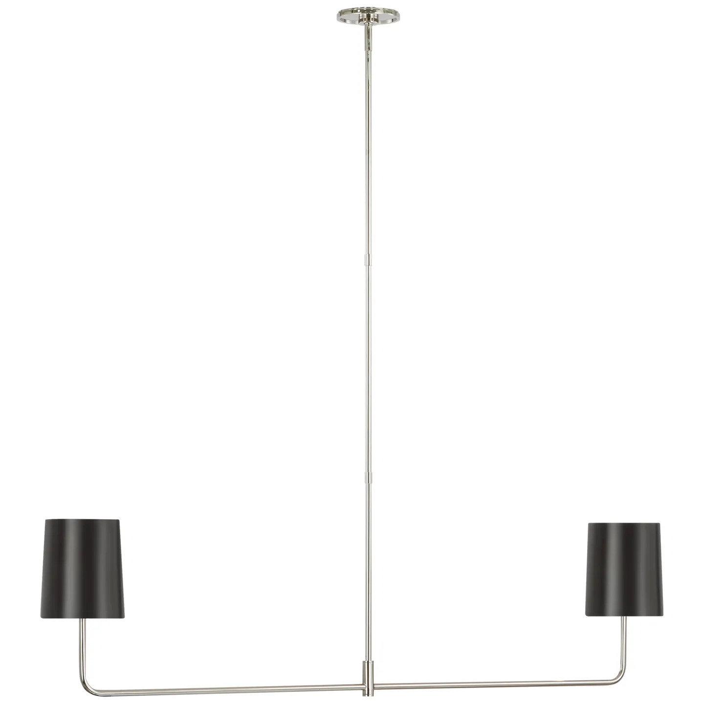 Go Lightly 54" Two Light Linear Chandelier - Image 2